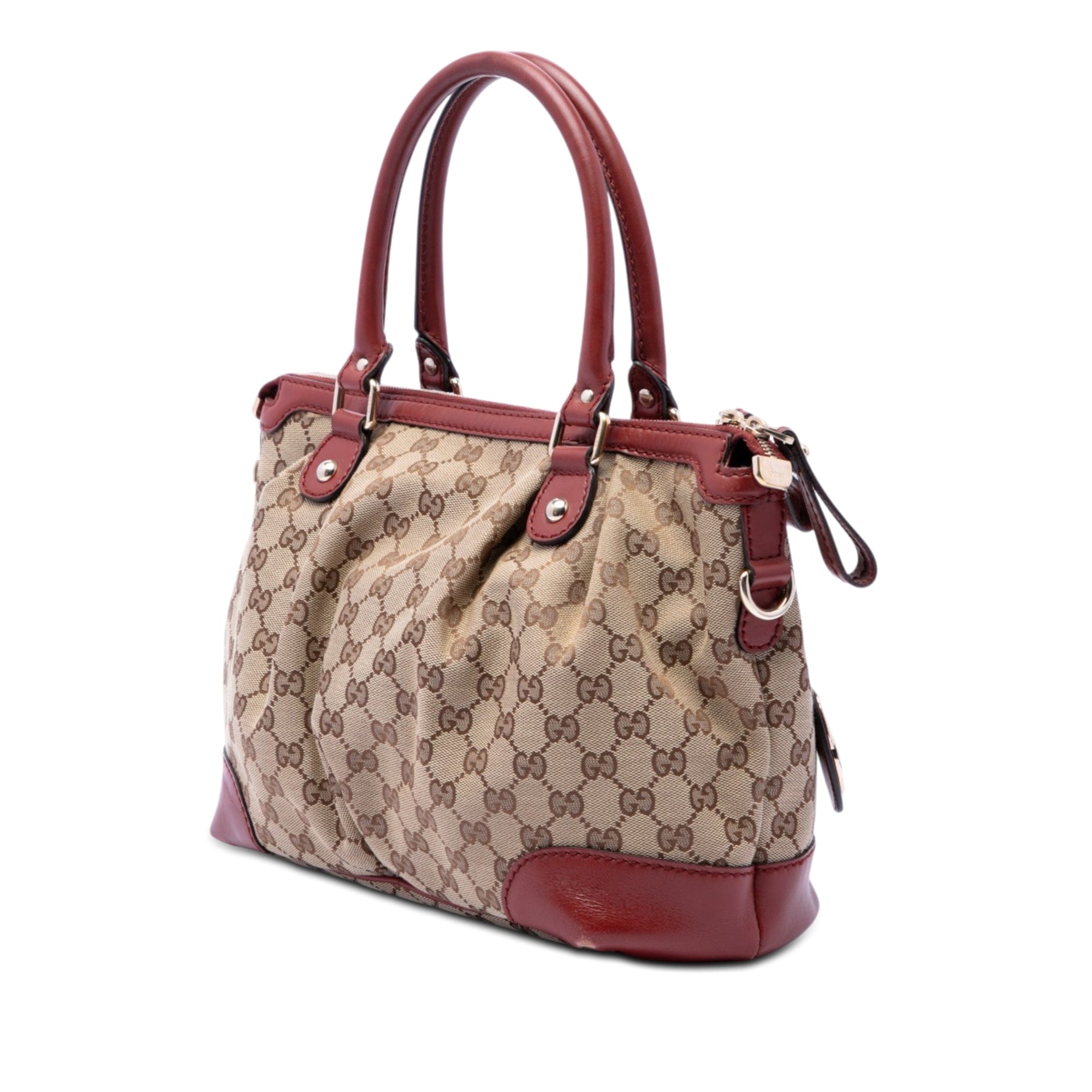 Gucci GG Canvas Sukey Satchel