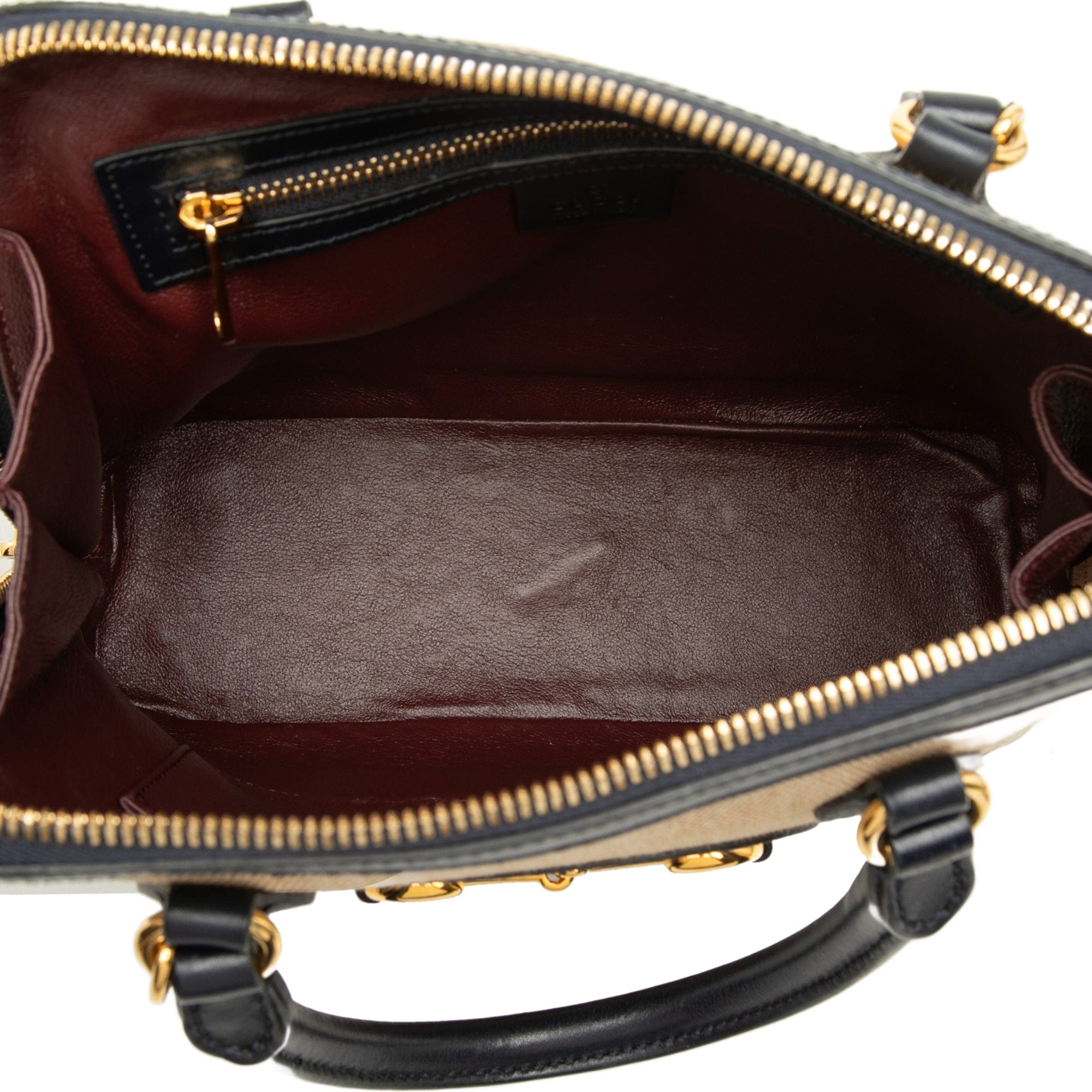 Gucci Small Canvas Horsebit 1955 Satchel