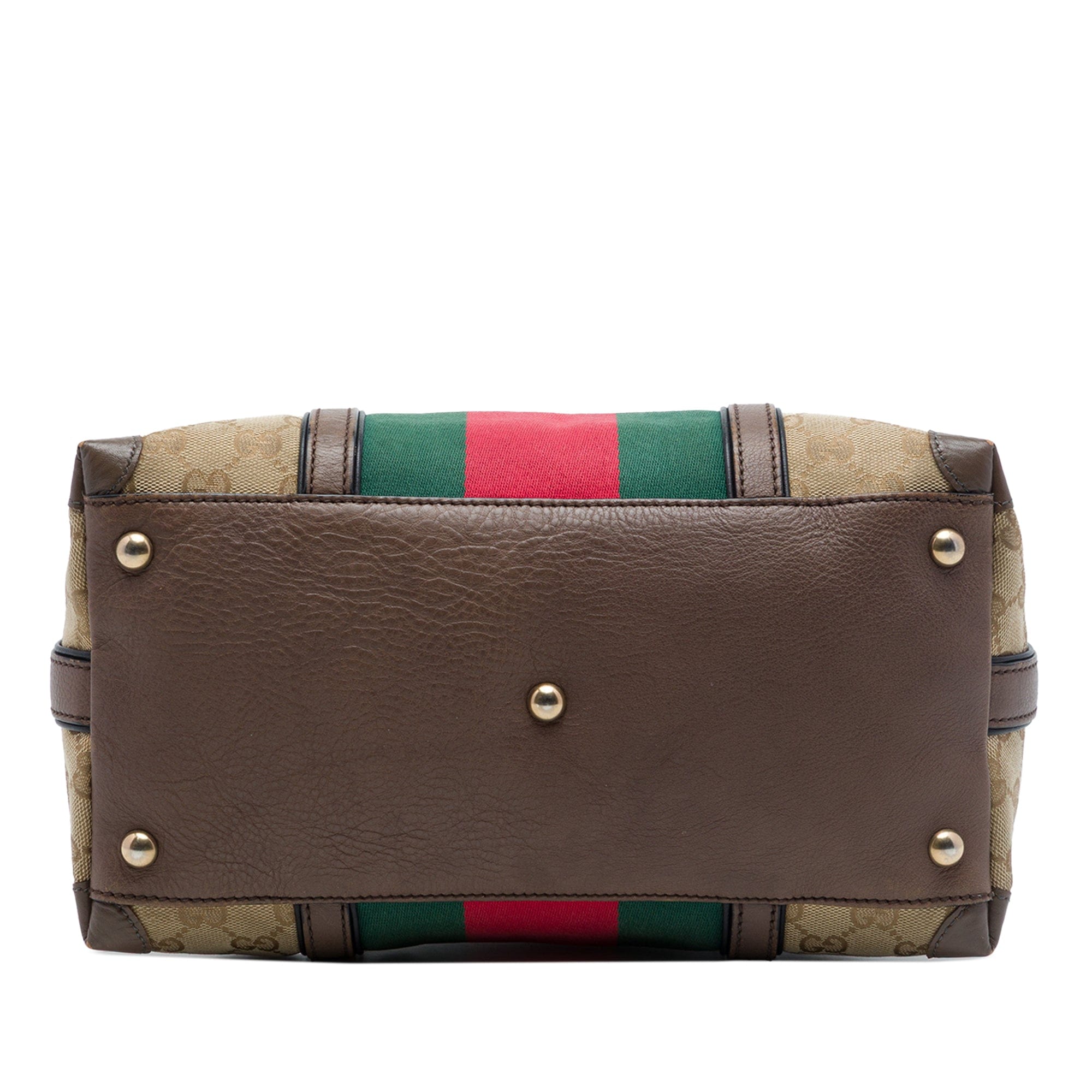 Gucci GG Canvas Web Satchel