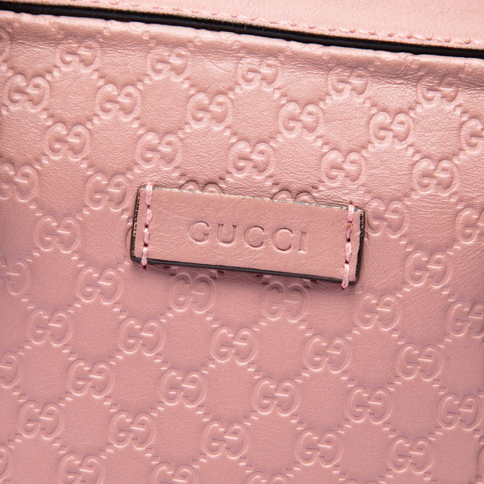 Gucci Small Microguccissima Satchel