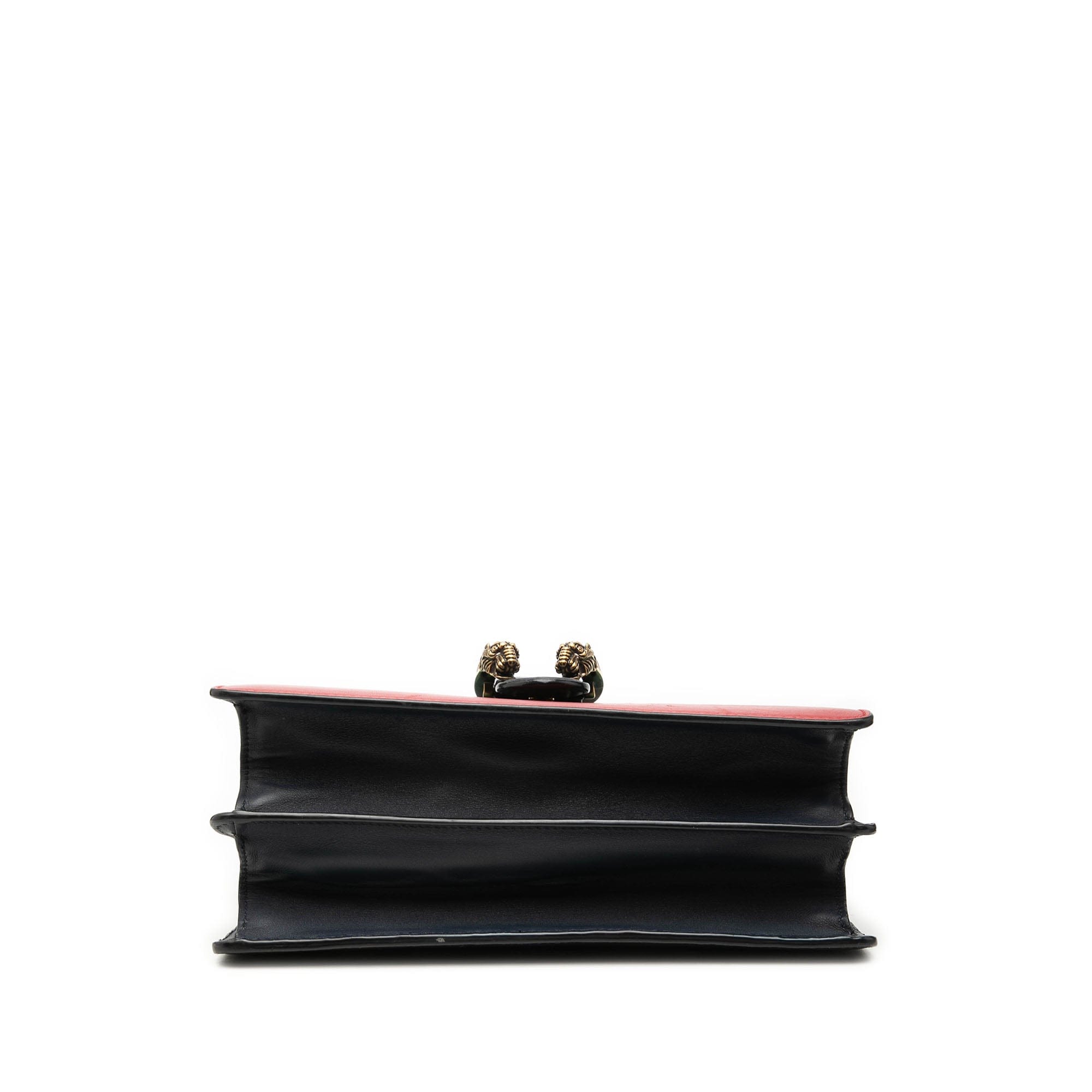 Gucci Medium Leather Bamboo Dionysus Web Satchel
