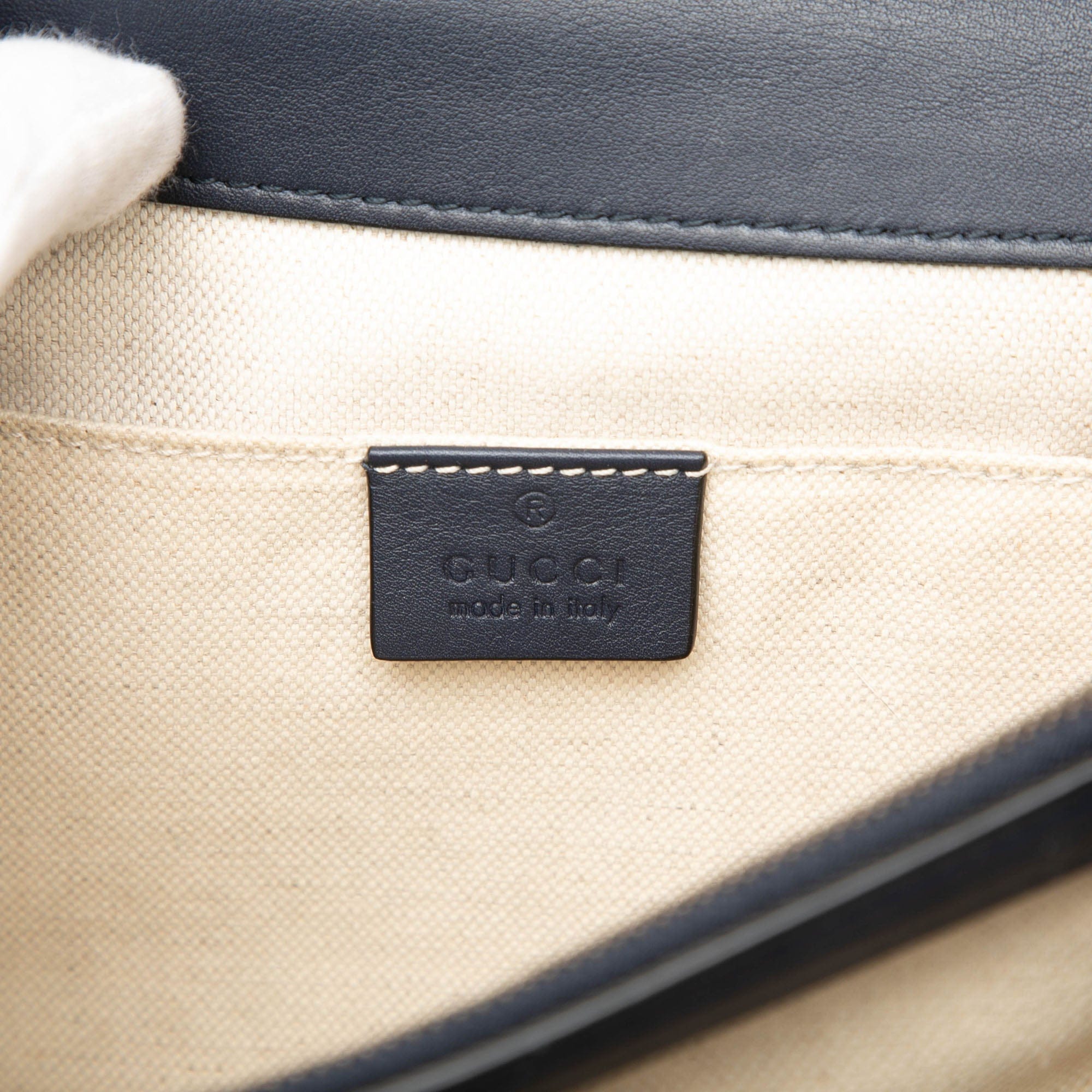 Gucci Medium Leather Bamboo Dionysus Web Satchel