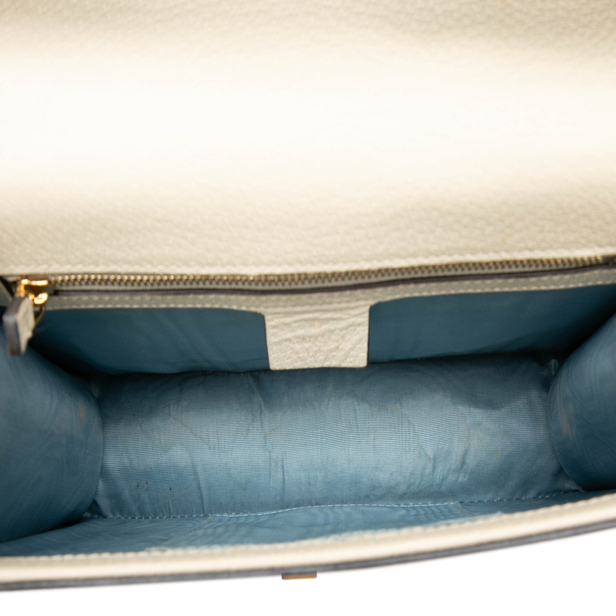 Gucci Small Calfskin Bee Star Web Sylvie Satchel