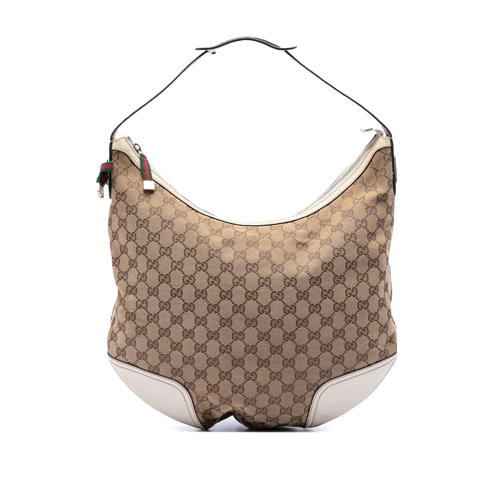 Gucci Large GG Canvas Web Princy Hobo
