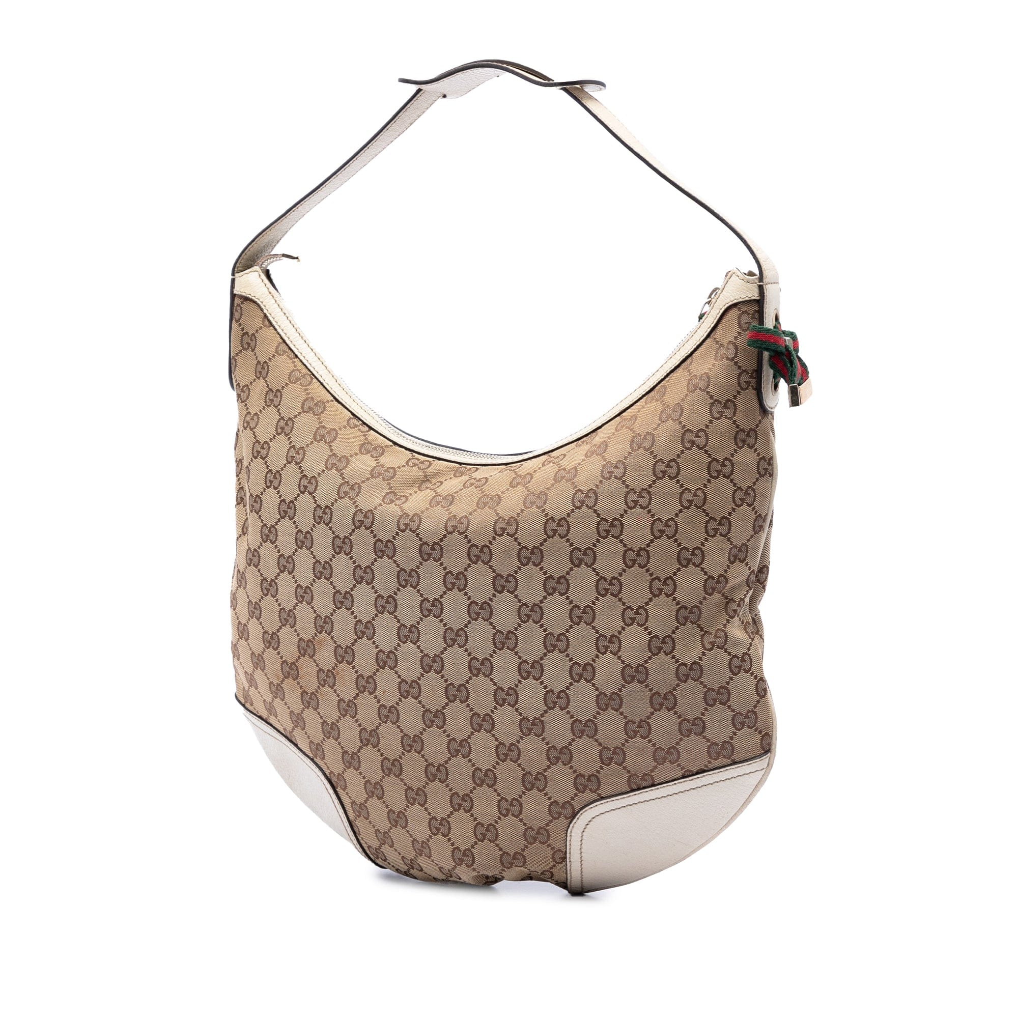 Gucci Large GG Canvas Web Princy Hobo