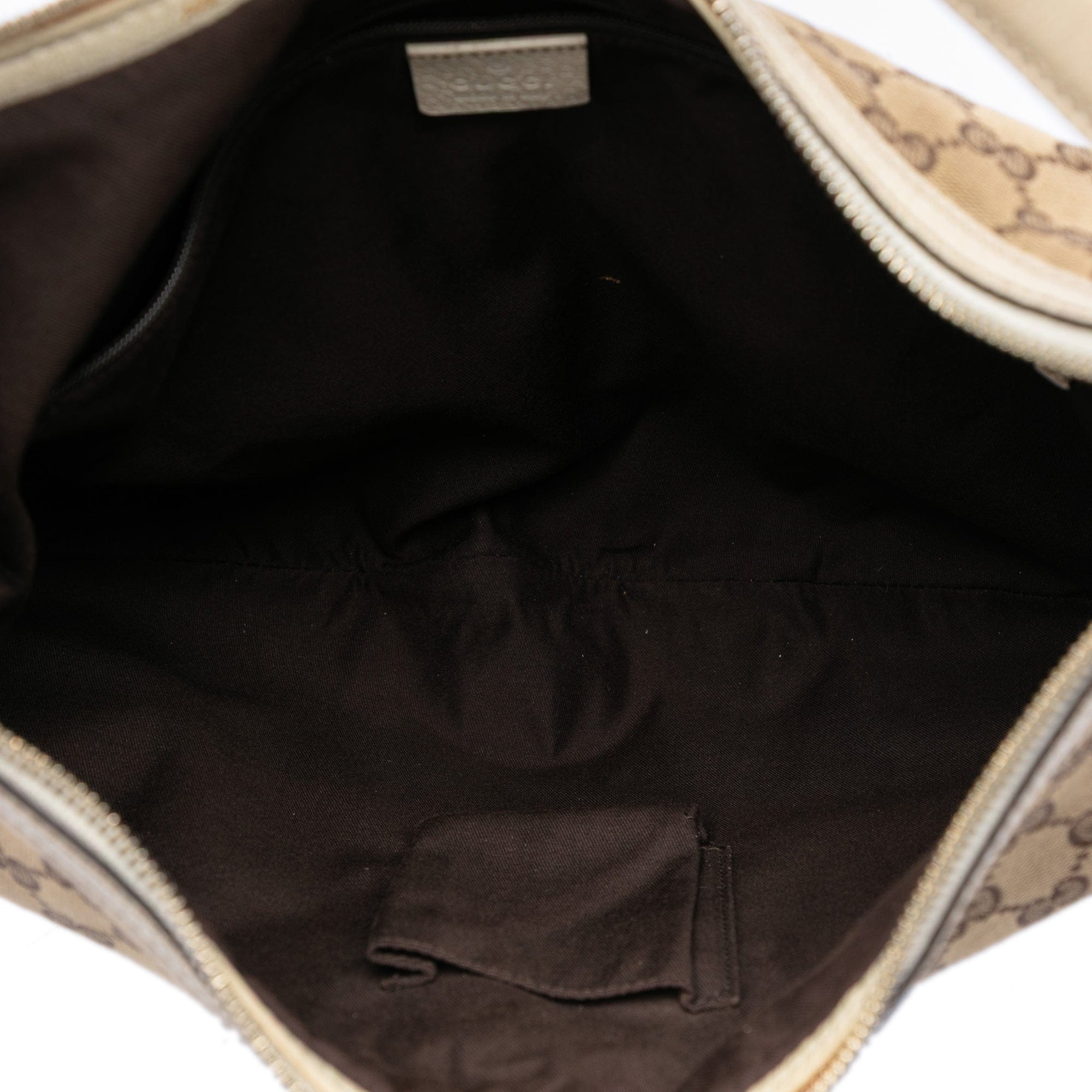 Gucci Large GG Canvas Web Princy Hobo