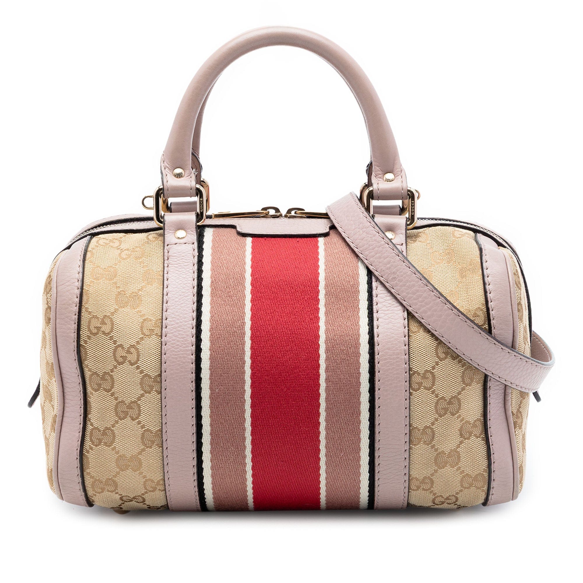 Gucci Small GG Canvas Web Joy Boston Bag
