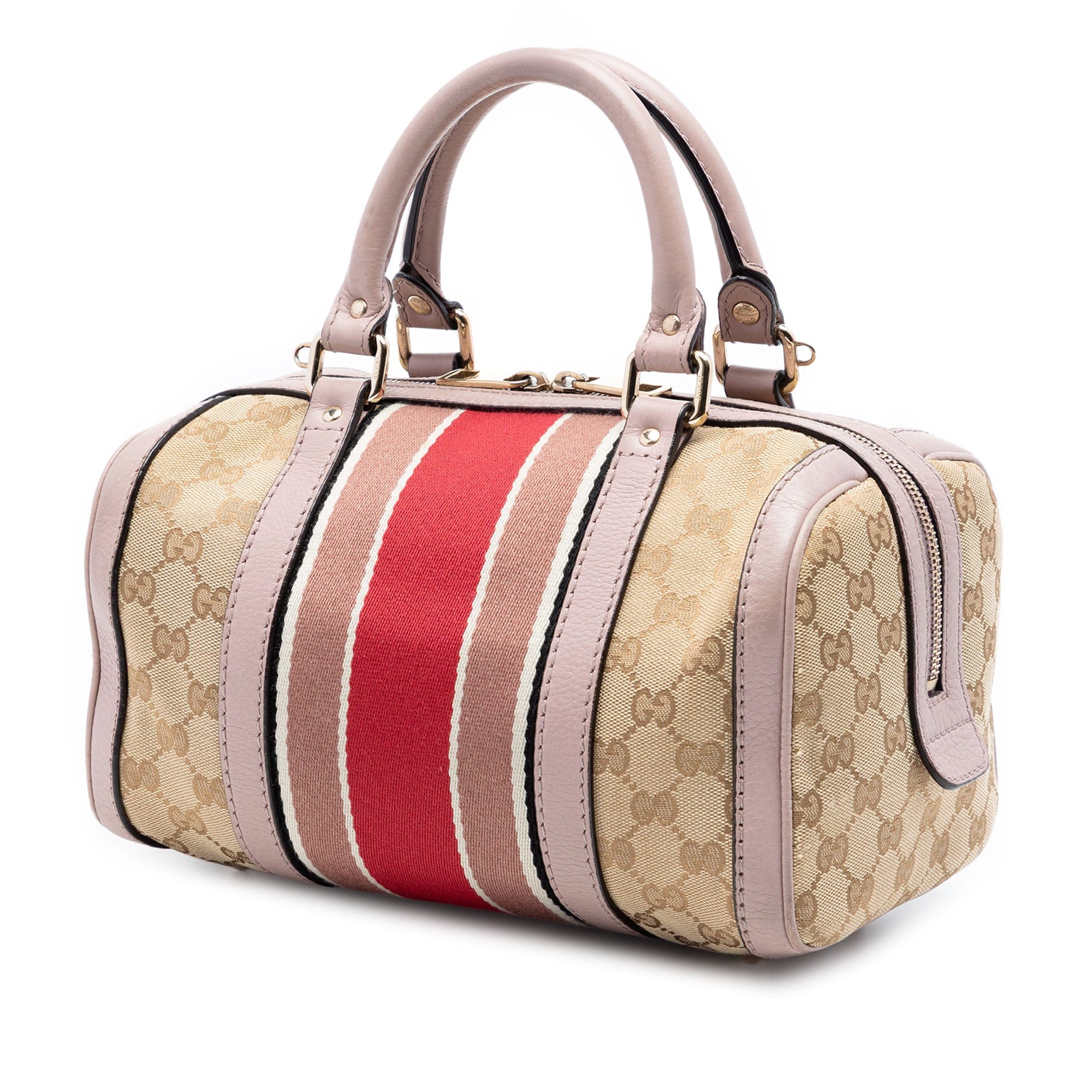 Gucci Small GG Canvas Web Joy Boston Bag
