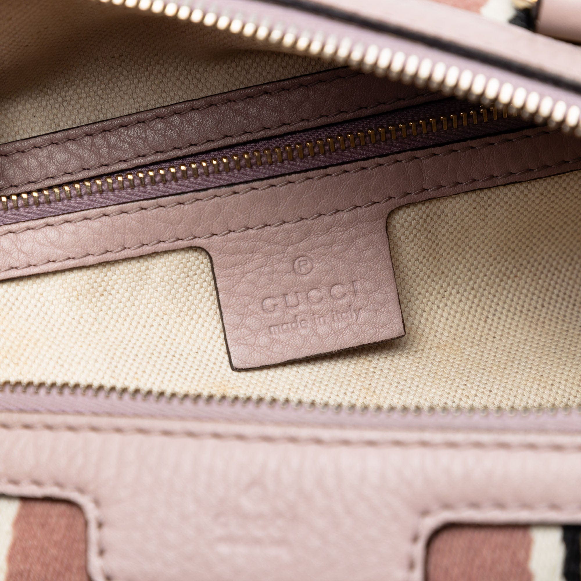 Gucci Small GG Canvas Web Joy Boston Bag