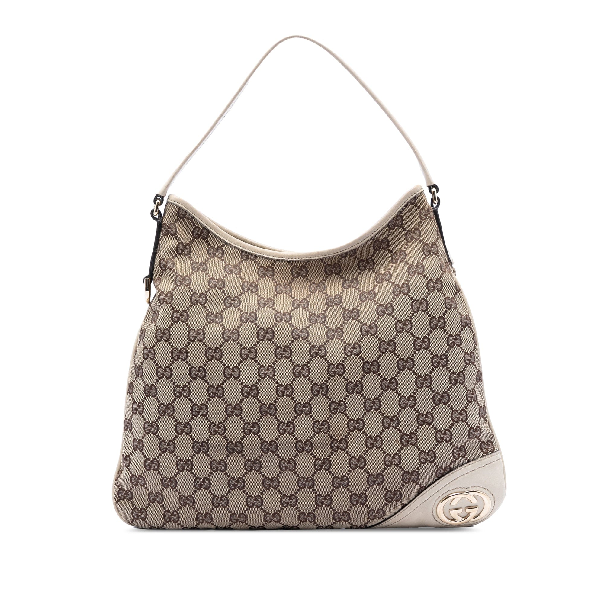 Gucci GG Canvas New Britt Hobo