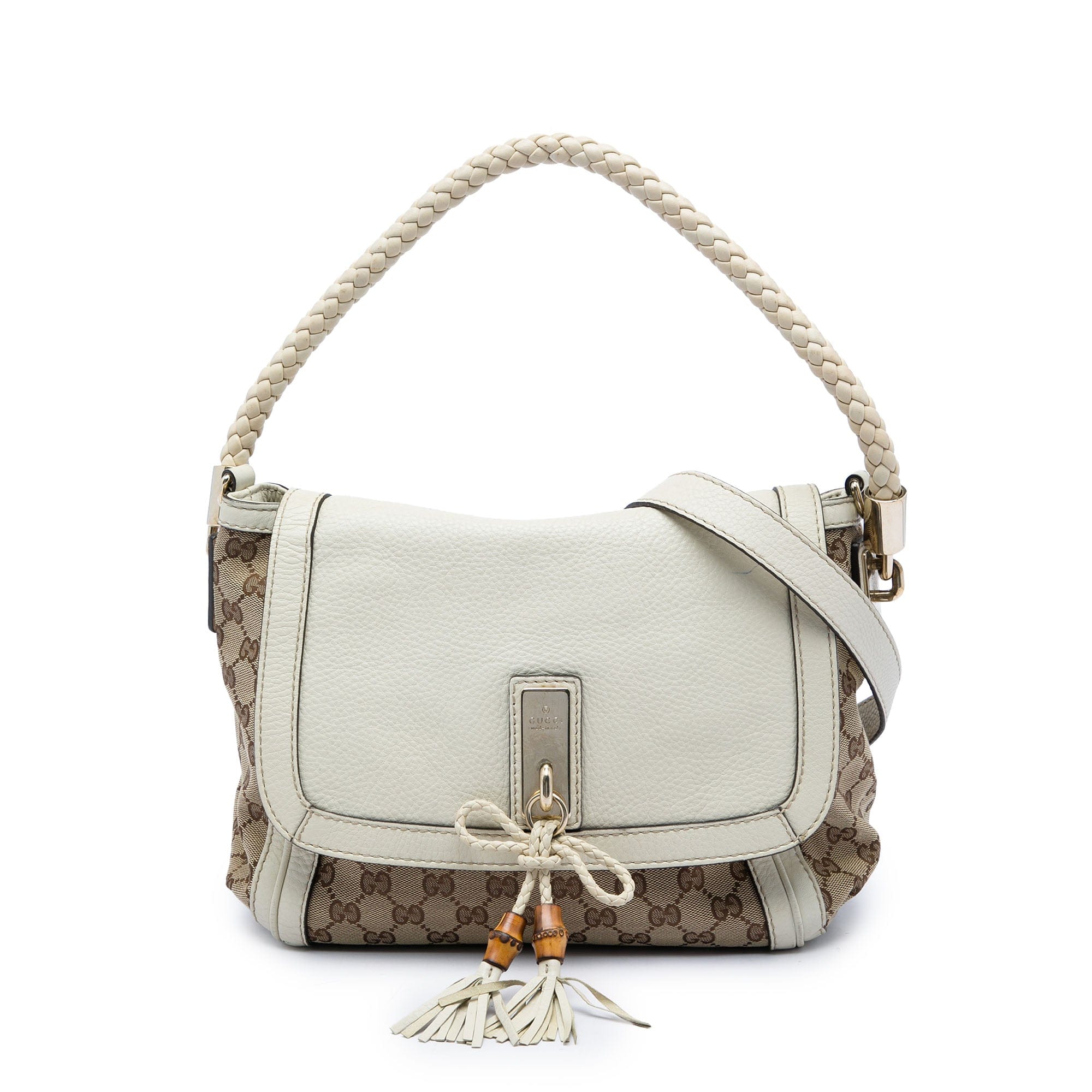 Gucci GG Canvas Bella Flap Satchel