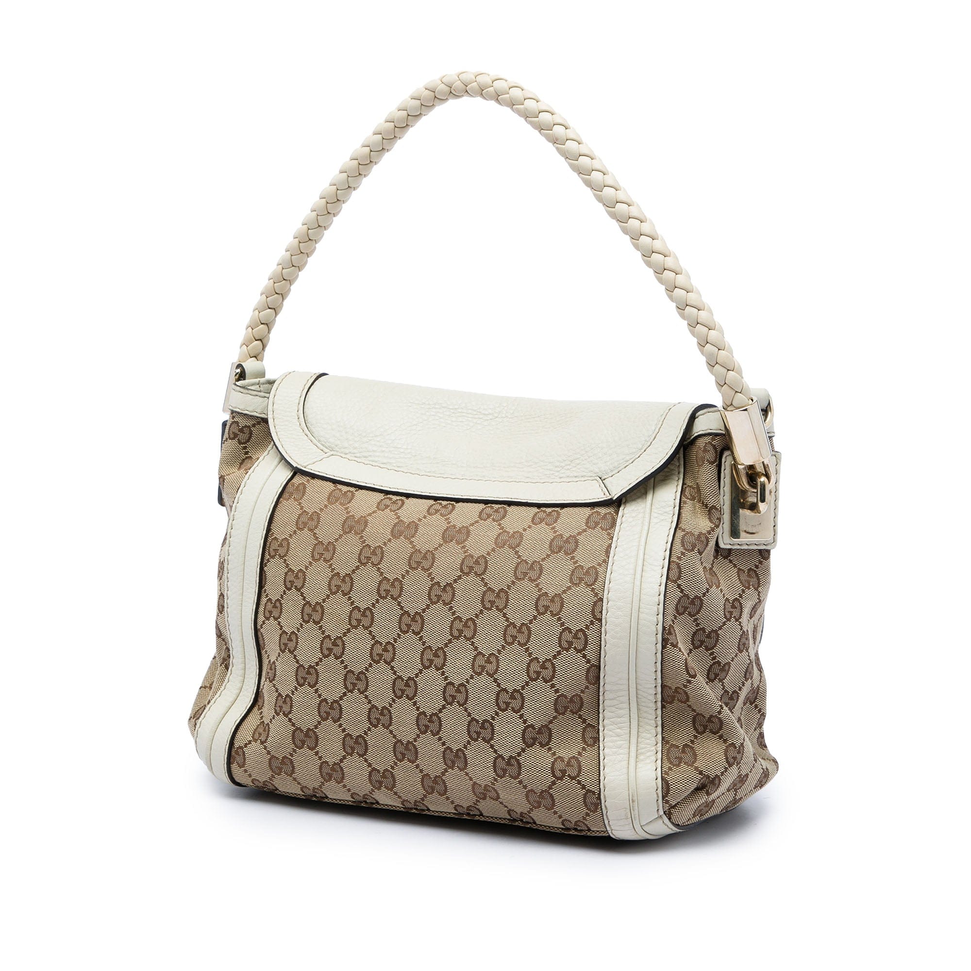 Gucci GG Canvas Bella Flap Satchel