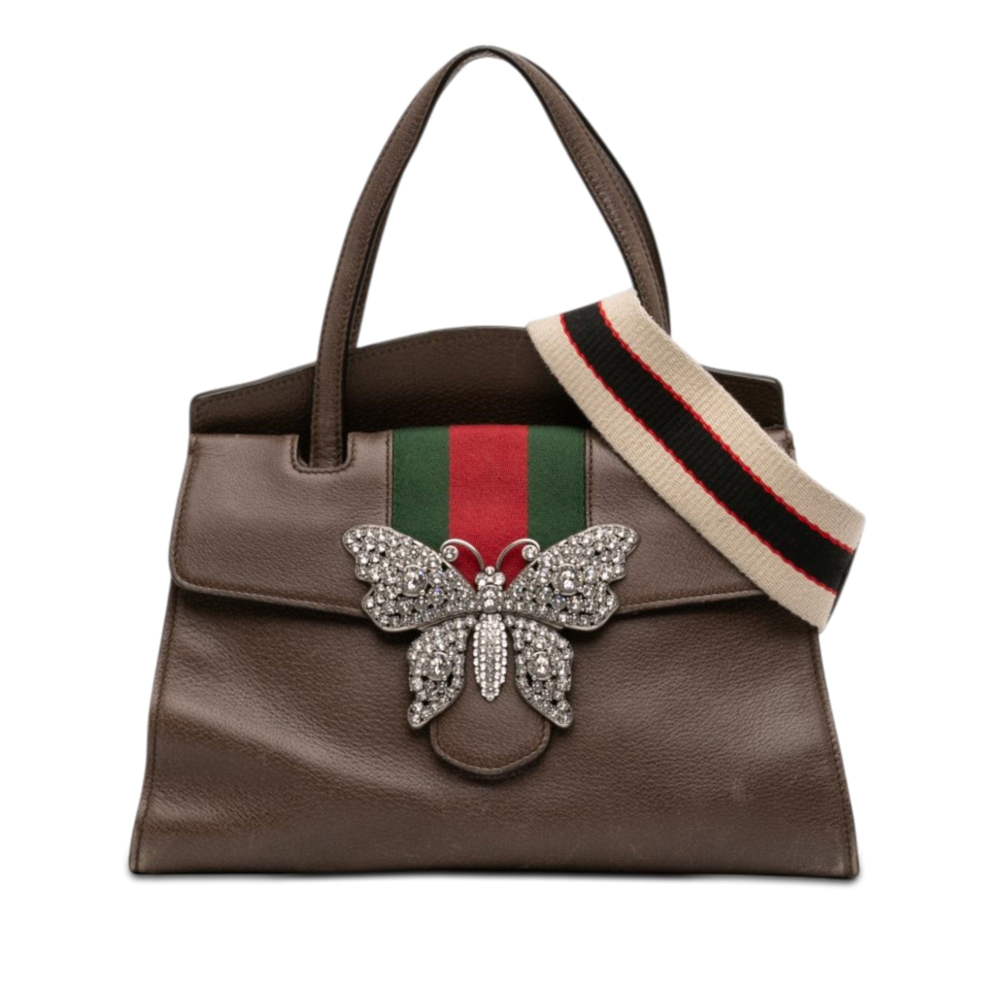 Gucci Medium Calfskin Linea Totem Satchel