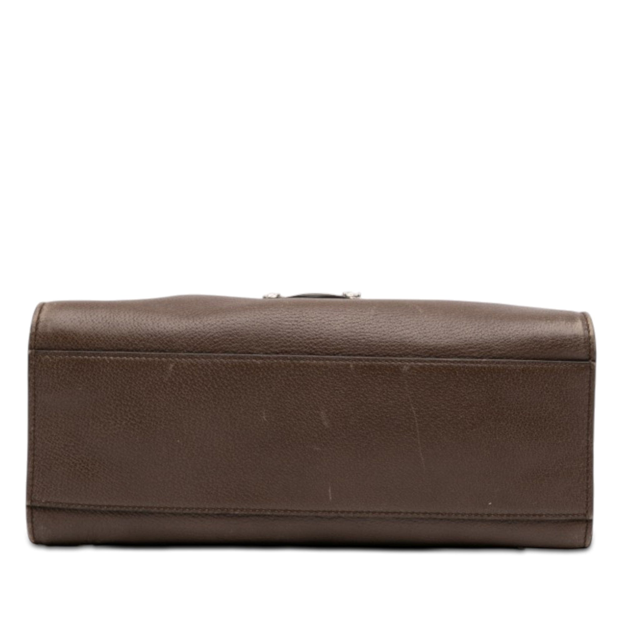 Gucci Medium Calfskin Linea Totem Satchel
