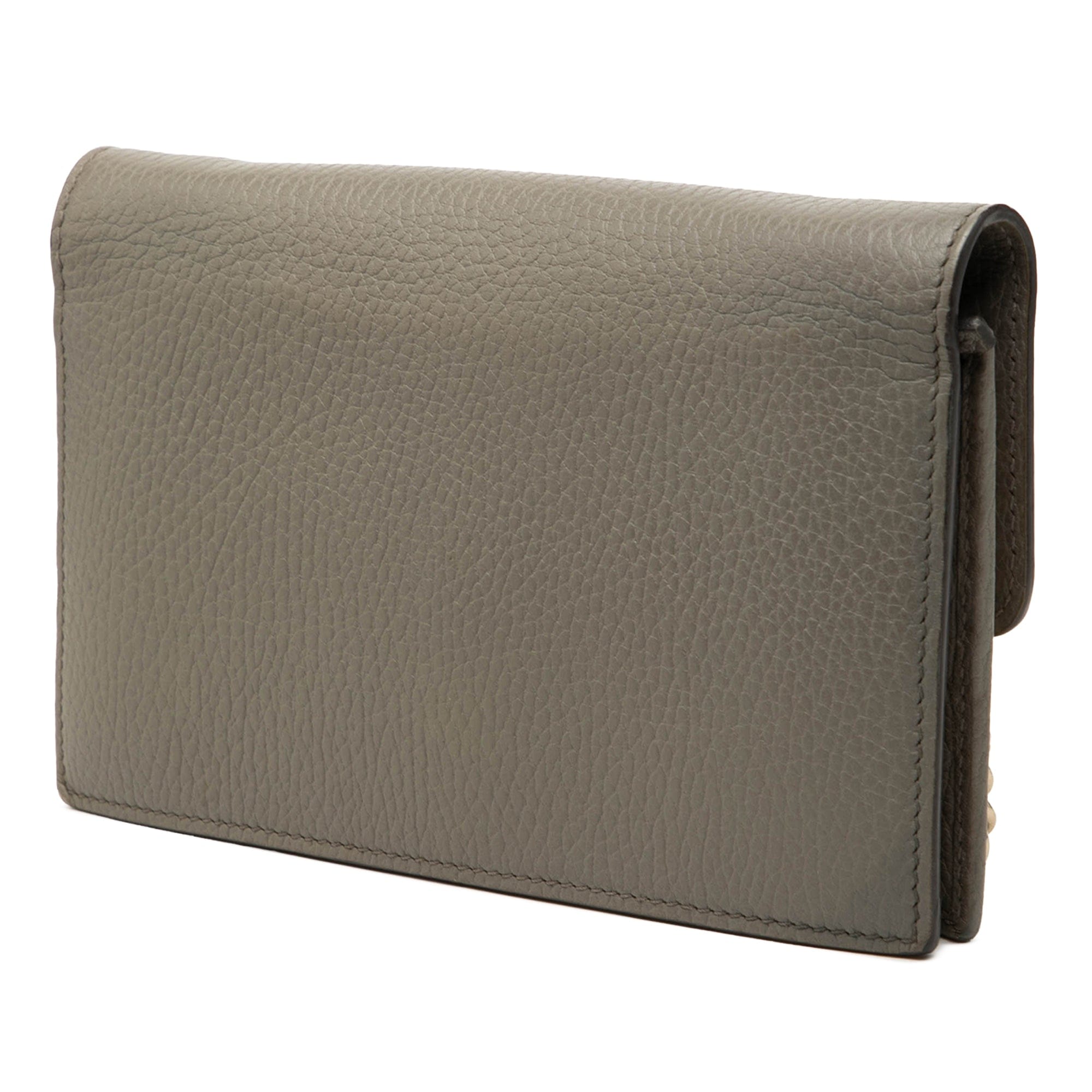 Gucci Dollar Calfskin Interlocking G Wallet on Chain