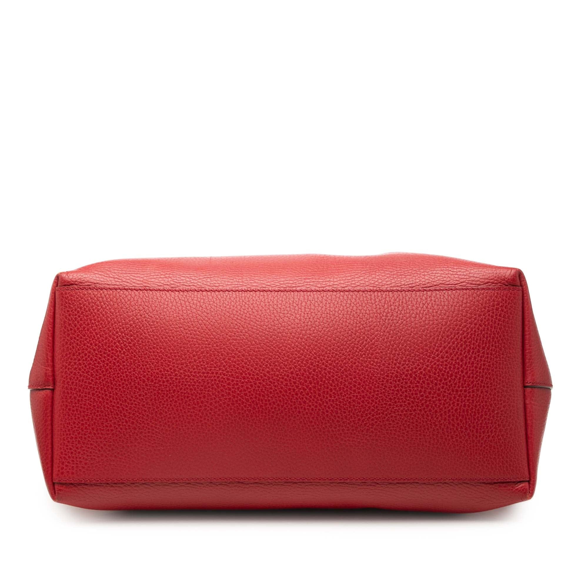 Gucci Large Dollar Calfskin GG Charm Dome Satchel