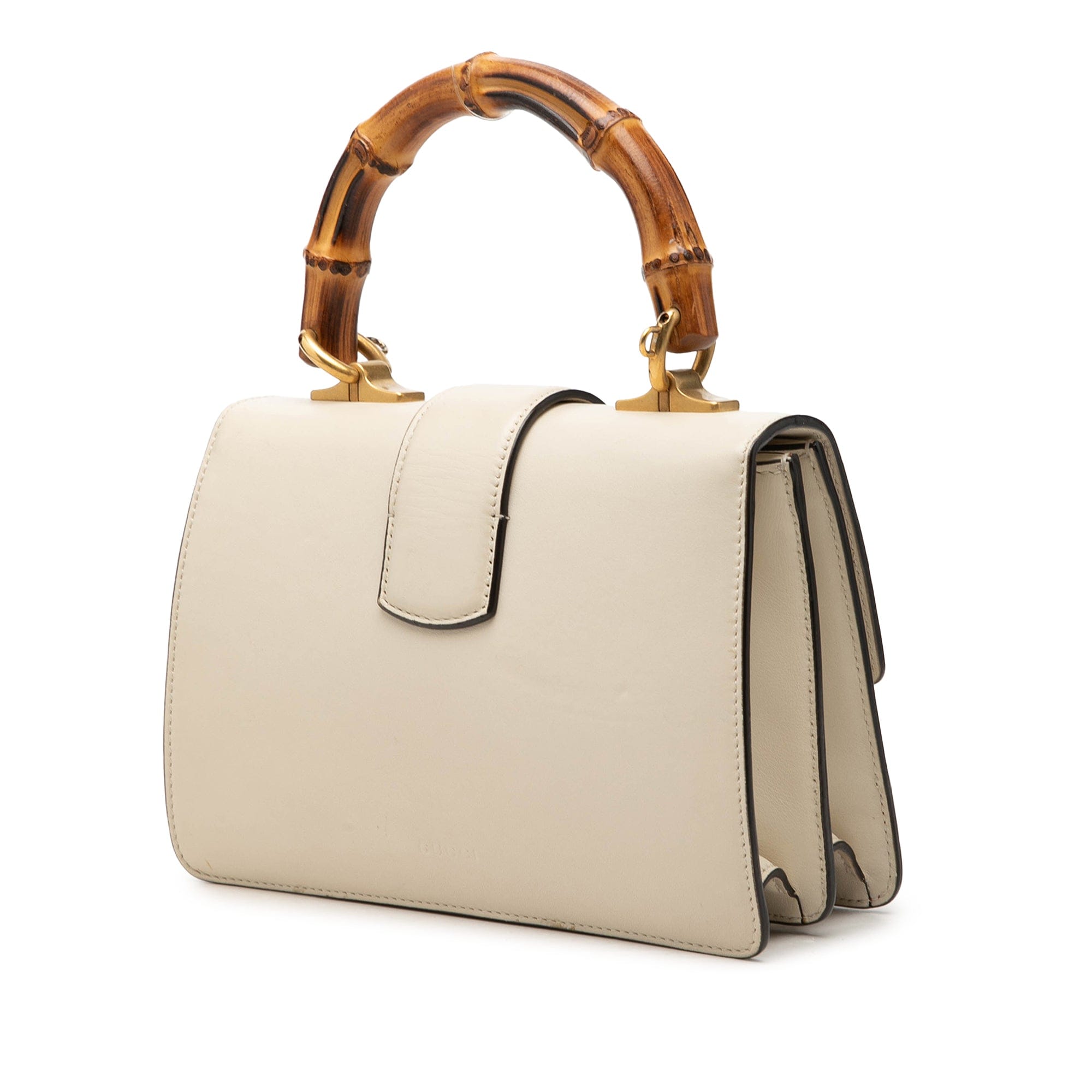 Gucci Mini Calfskin Bamboo Dionysus Web Satchel