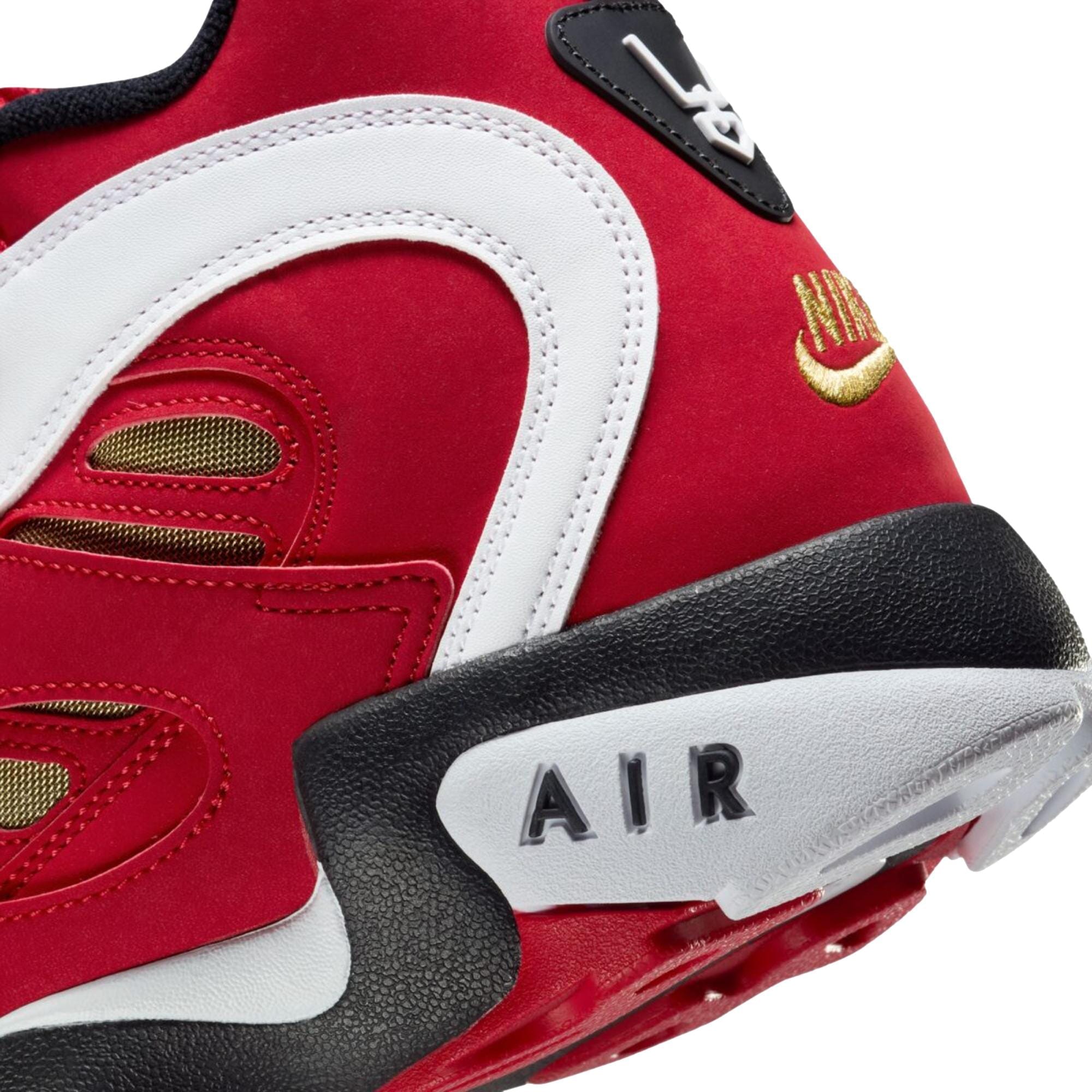 Nike Air Diamond Turf II Prime Red / White - Black HQ2631 - 600 Men's
