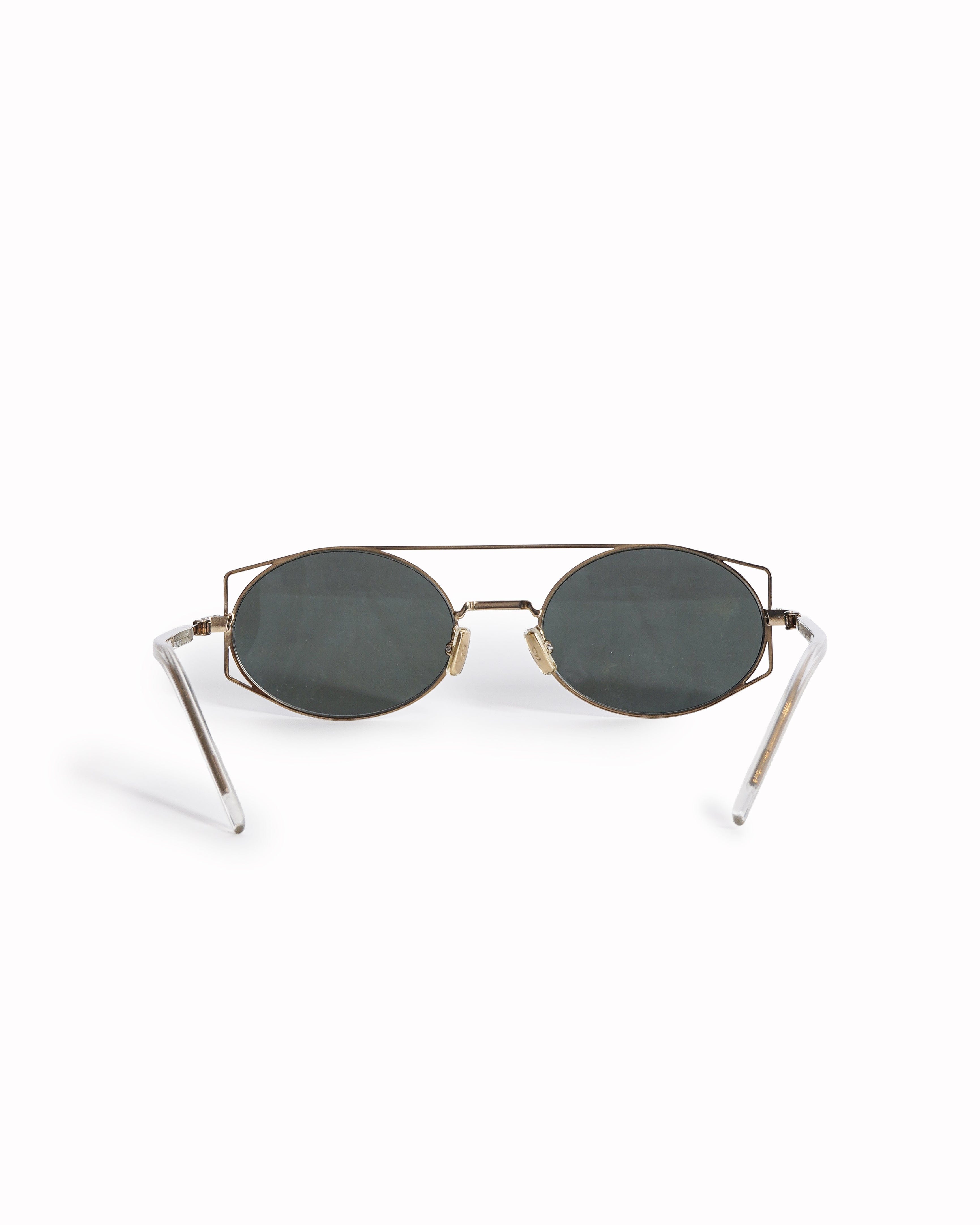 Dior Architectural Double - Bridge Wireframe Sunglasses