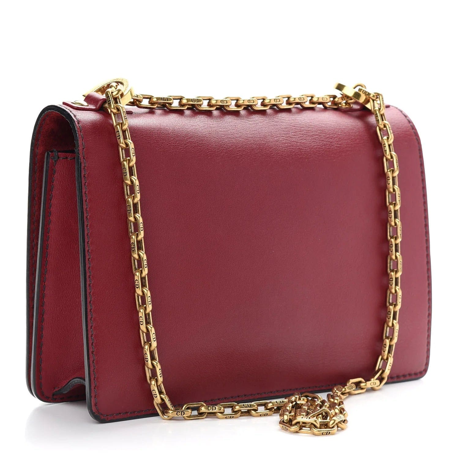 Dior J'Adior Calfskin Leather Chain Flap Shoulder Bag