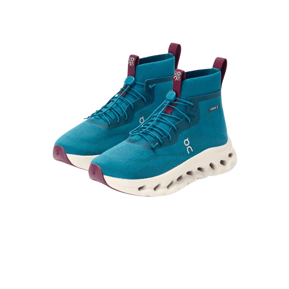 Loewe x On Running Clouditilt High Teal Burgundy