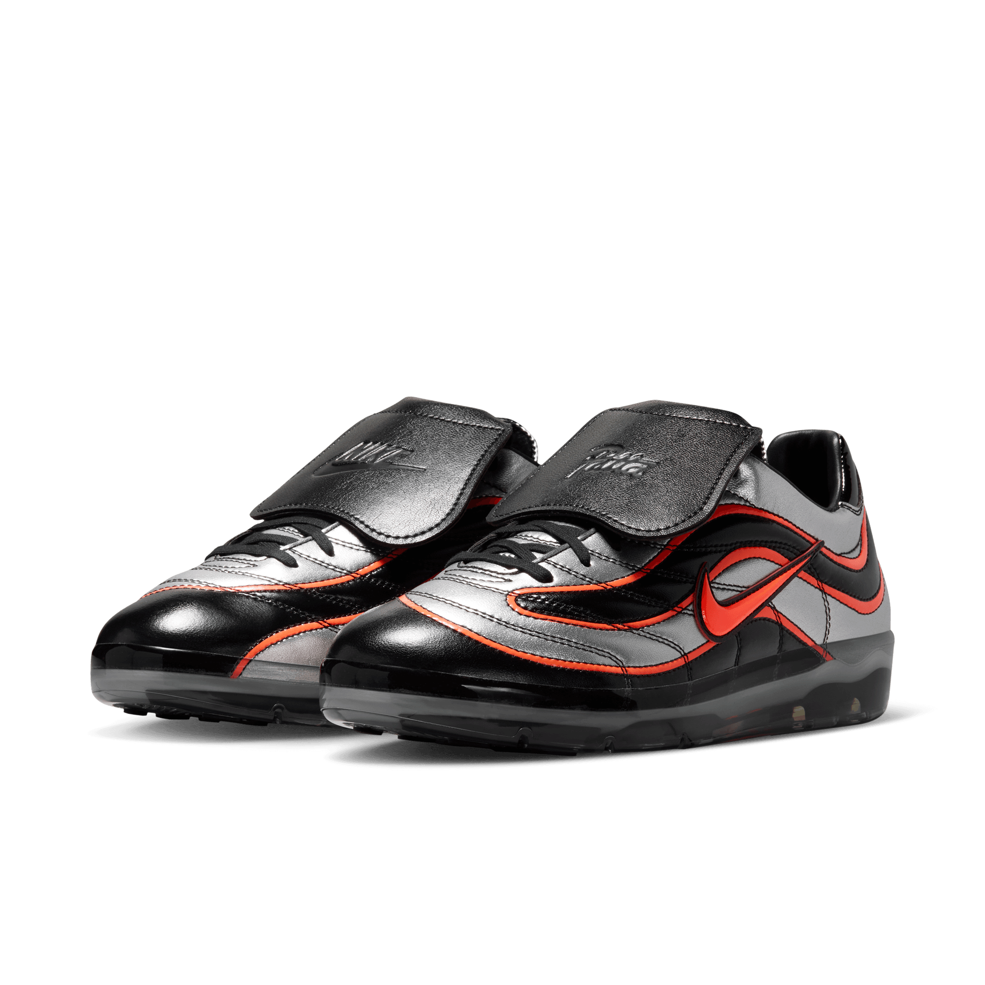 Nike NETHERLANDS x PATTA x NIKE CRYOSHOT MERCURIAL VAPOR R9 - METALLIC SILVER / HYPER CRIMSON