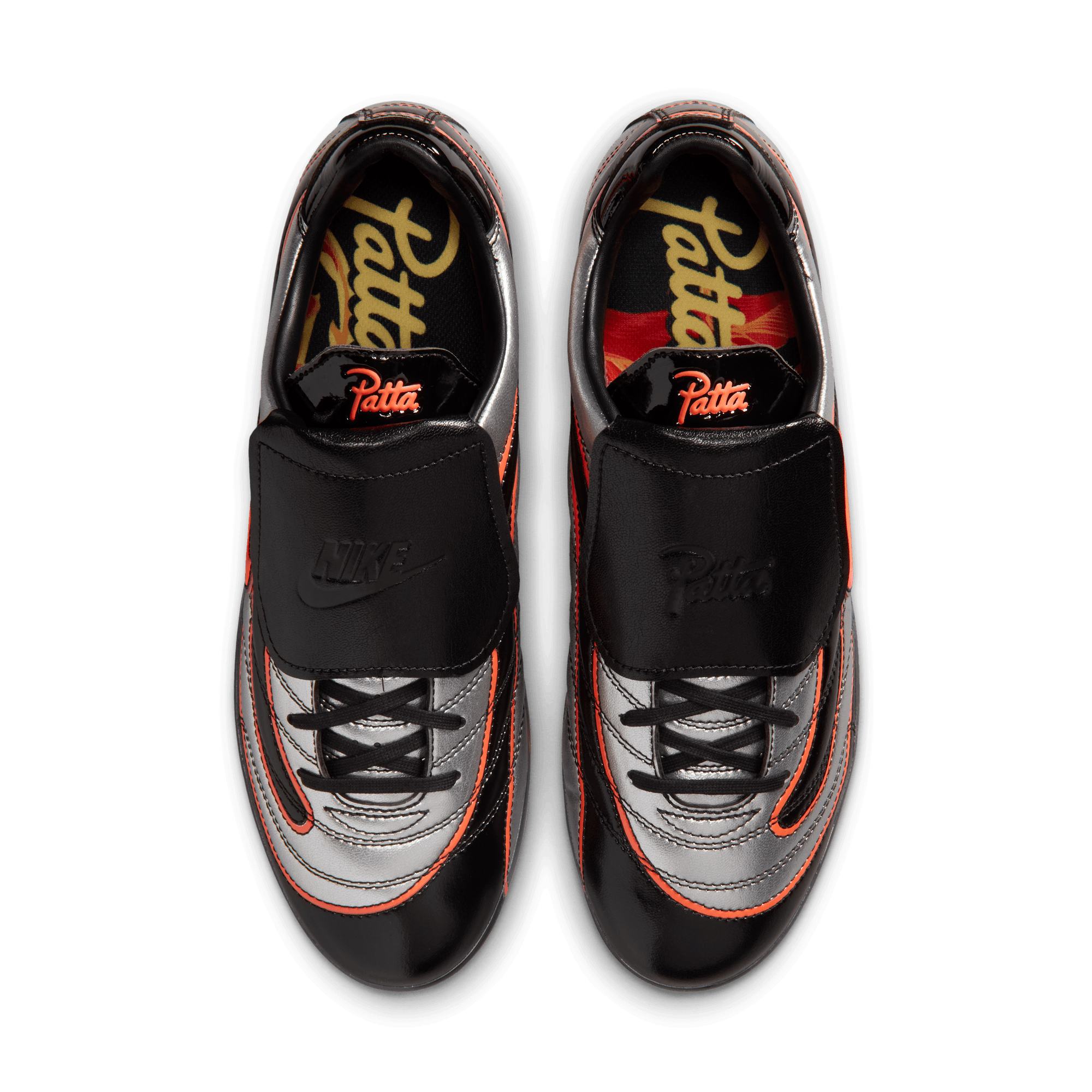 Nike NETHERLANDS x PATTA x NIKE CRYOSHOT MERCURIAL VAPOR R9 - METALLIC SILVER / HYPER CRIMSON