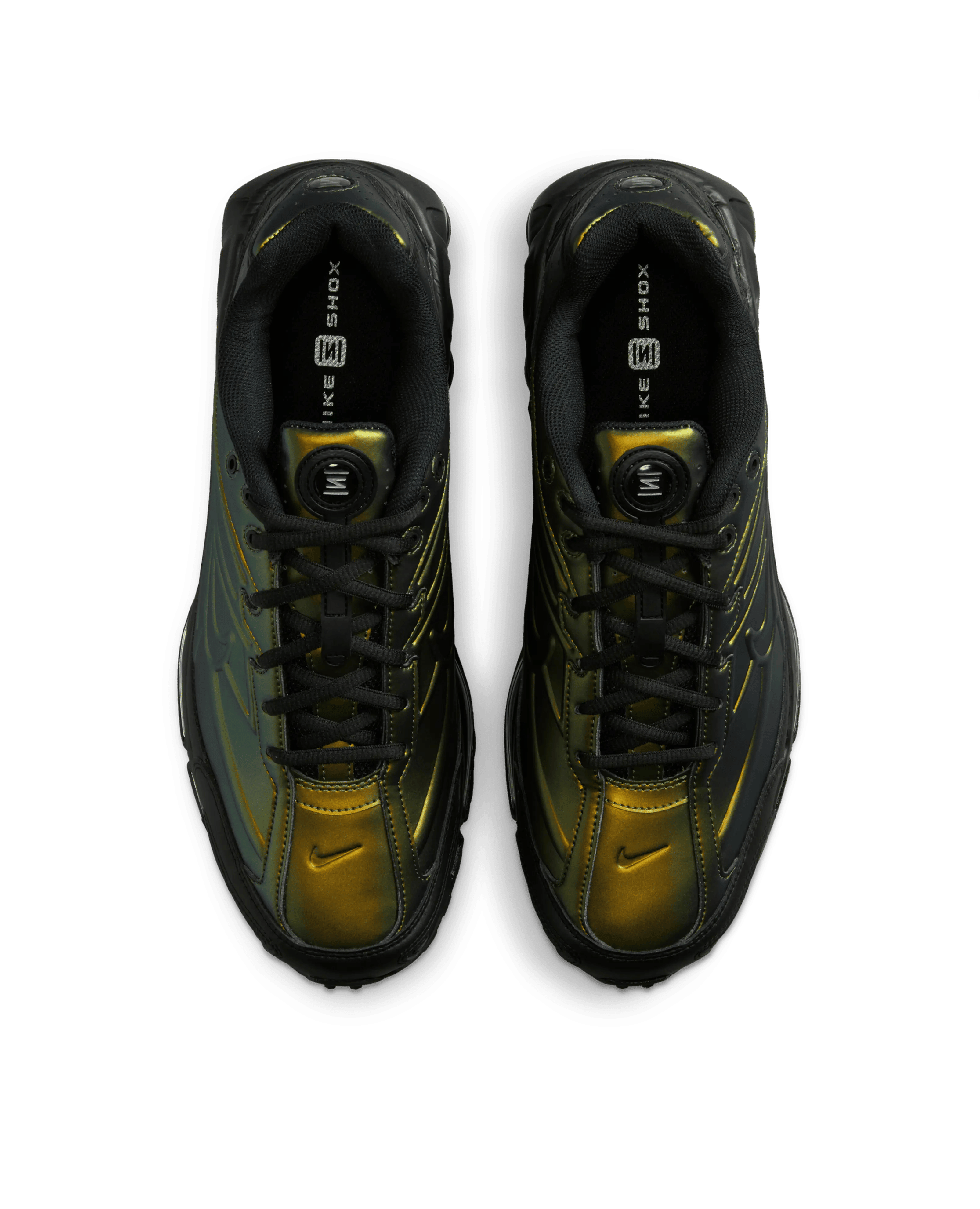 Nike Shox Ride 2 (Black/Black - Olive Flank - MTLC Silver)