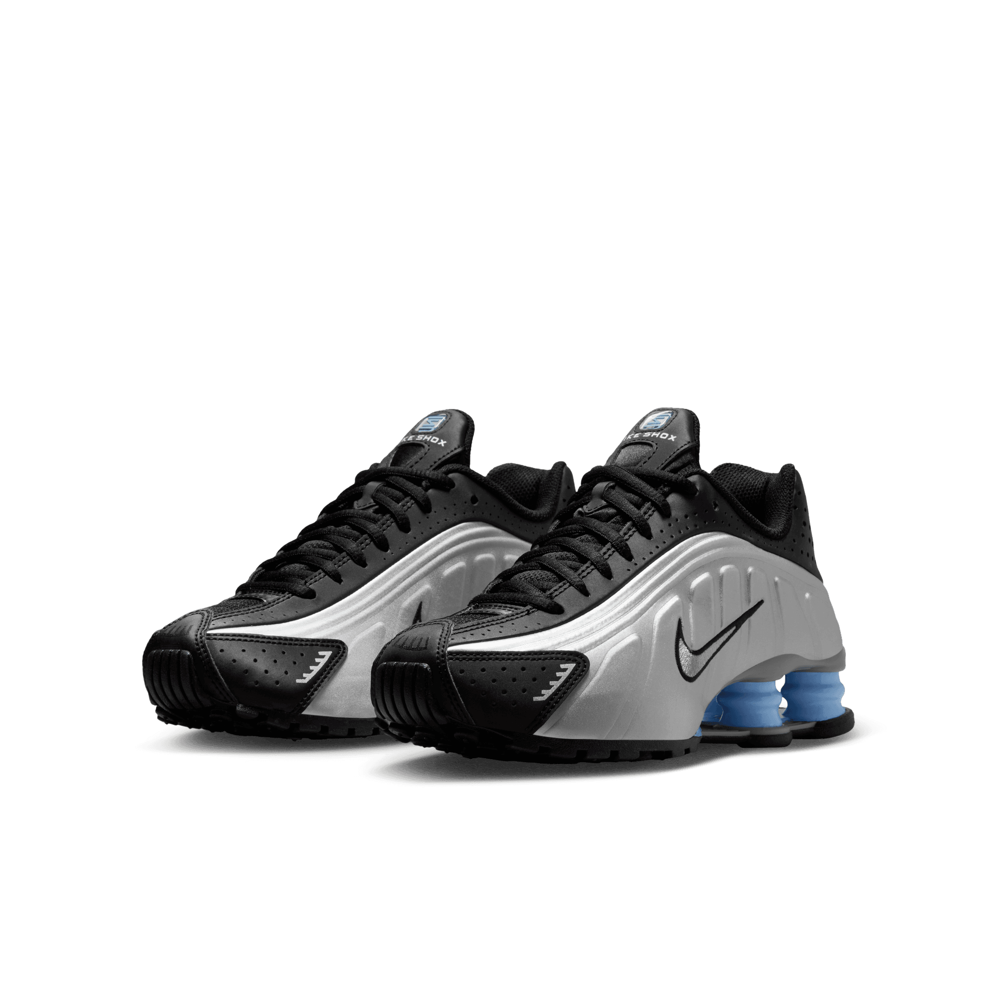 Nike SHOX R4 (GS) SILVER METALLIC