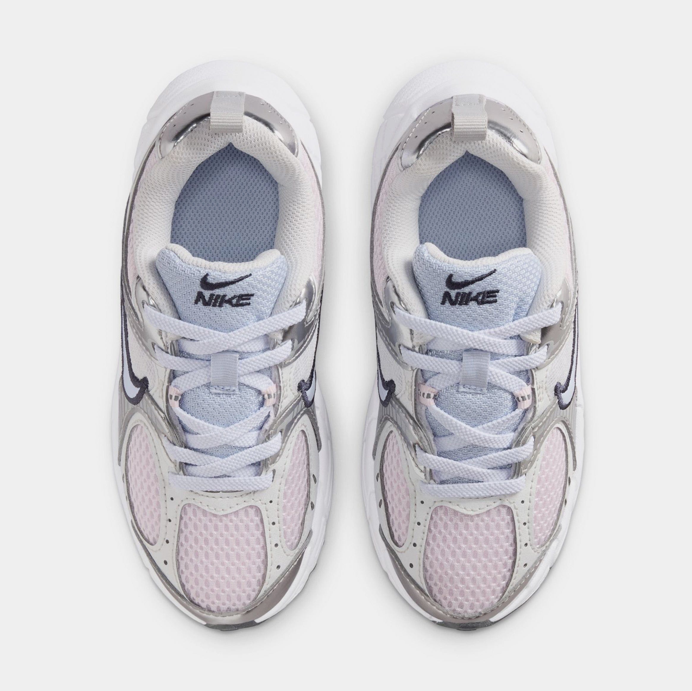 Nike V5 RNR Preschool Lifestyle Shoes (Light Violet/Ghost/Metallic Silver)