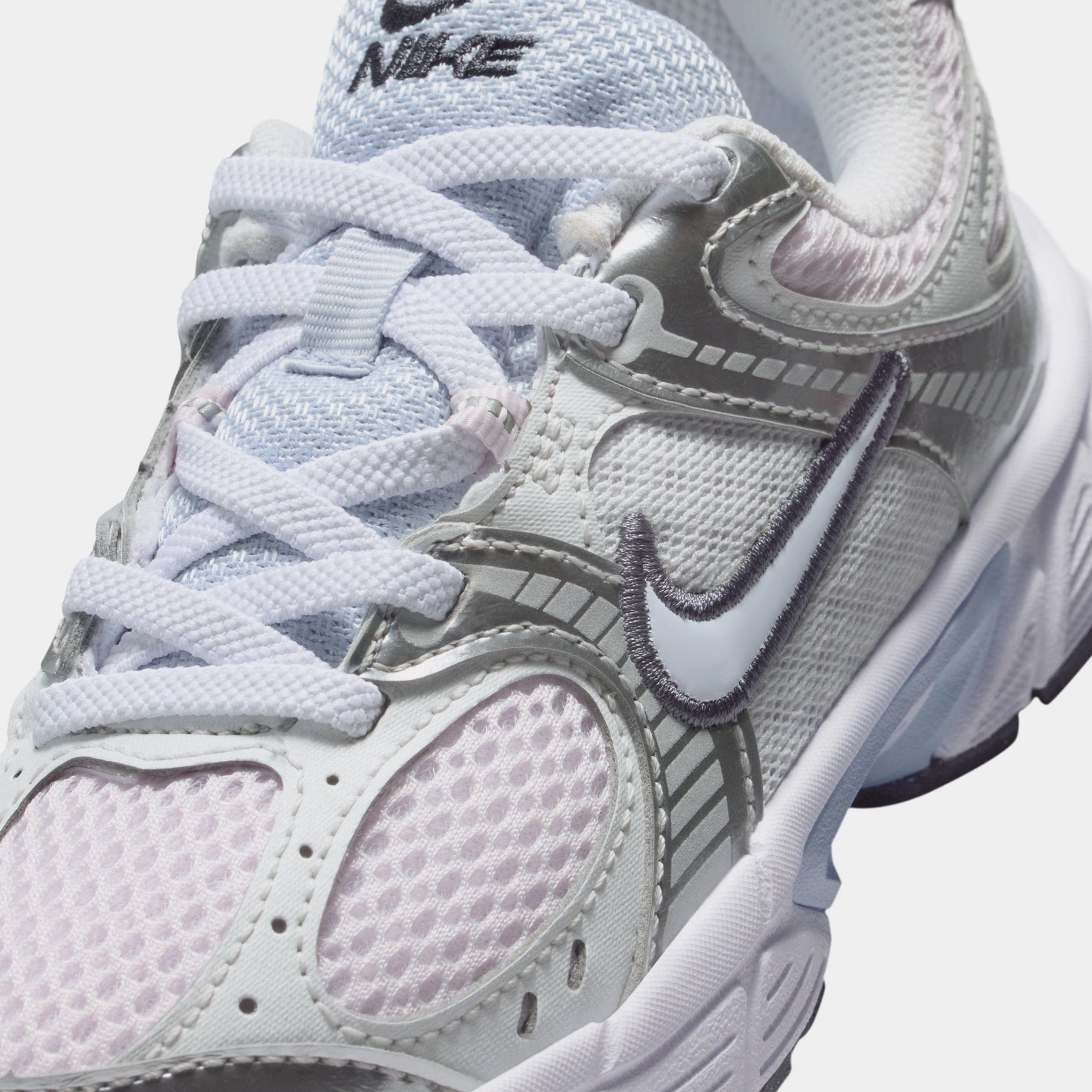 Nike V5 RNR Preschool Lifestyle Shoes (Light Violet/Ghost/Metallic Silver)