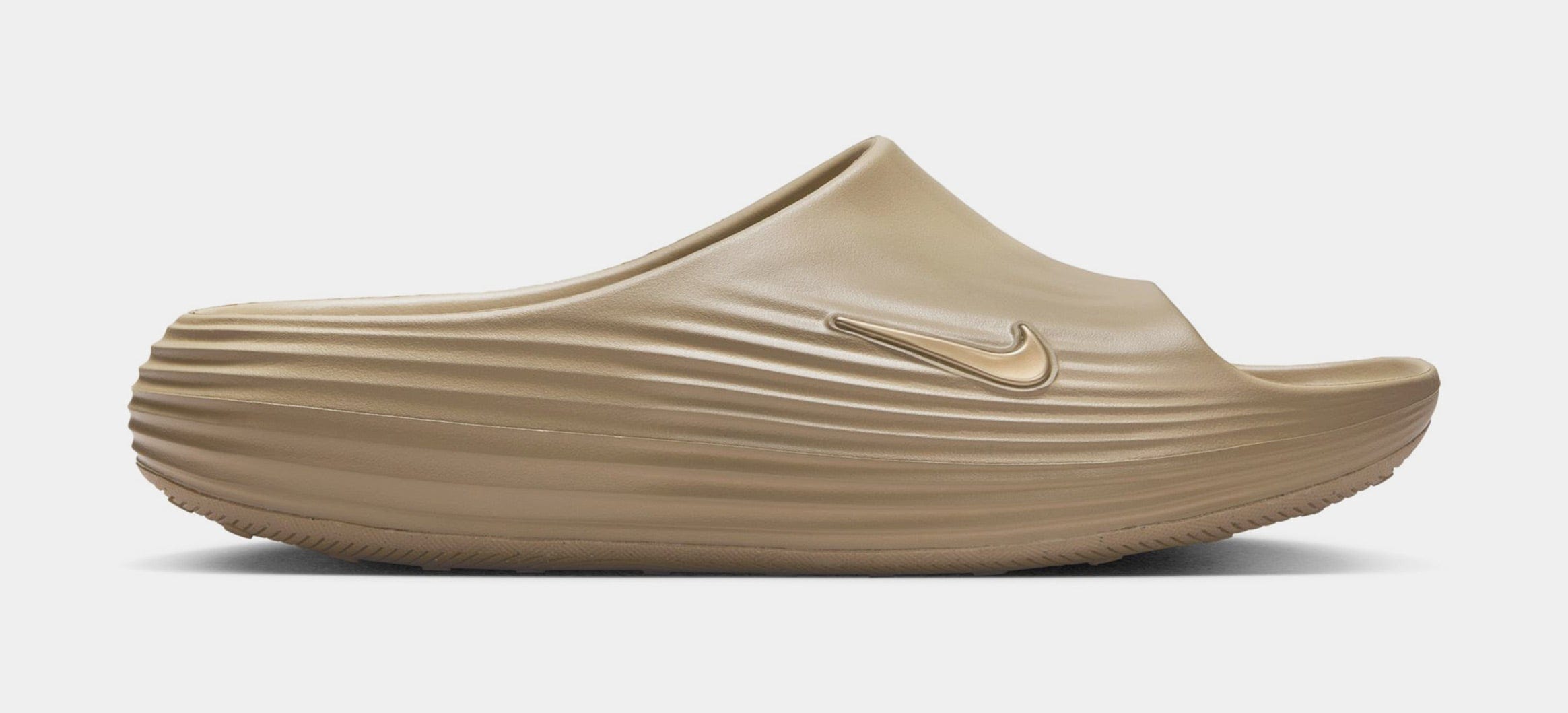 Nike ReactX Rejuven8 Slide Mens Sandals (Khaki/Khaki)