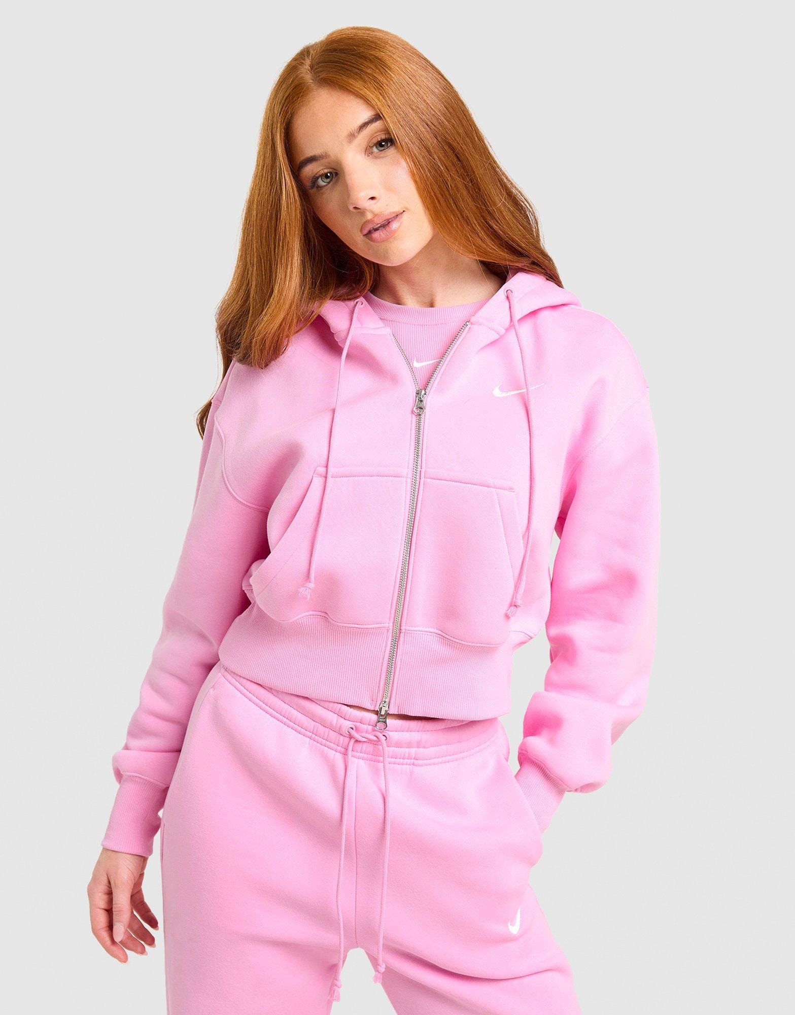 Nike Phoenix Crop Full Zip Hoodie