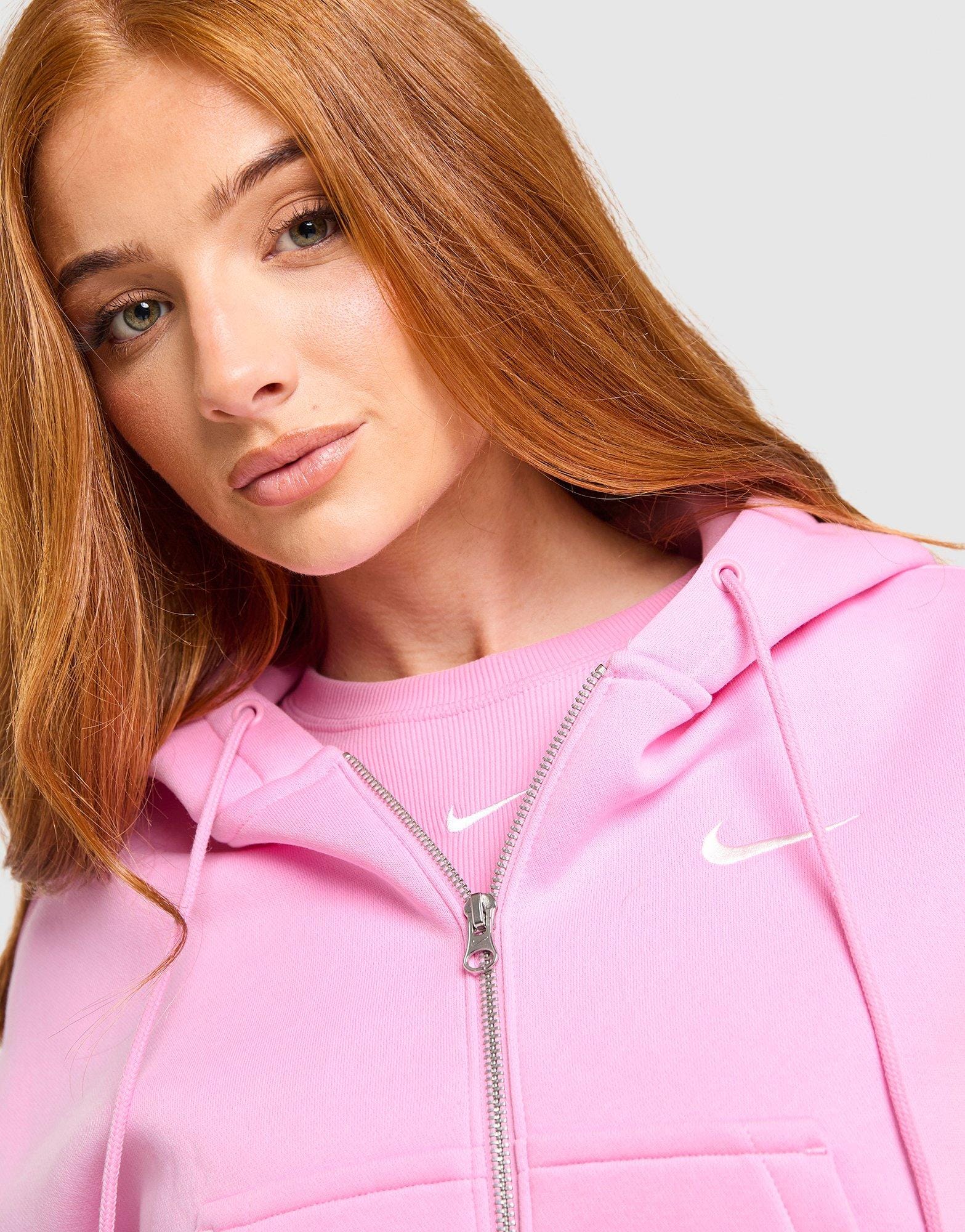 Nike Phoenix Crop Full Zip Hoodie