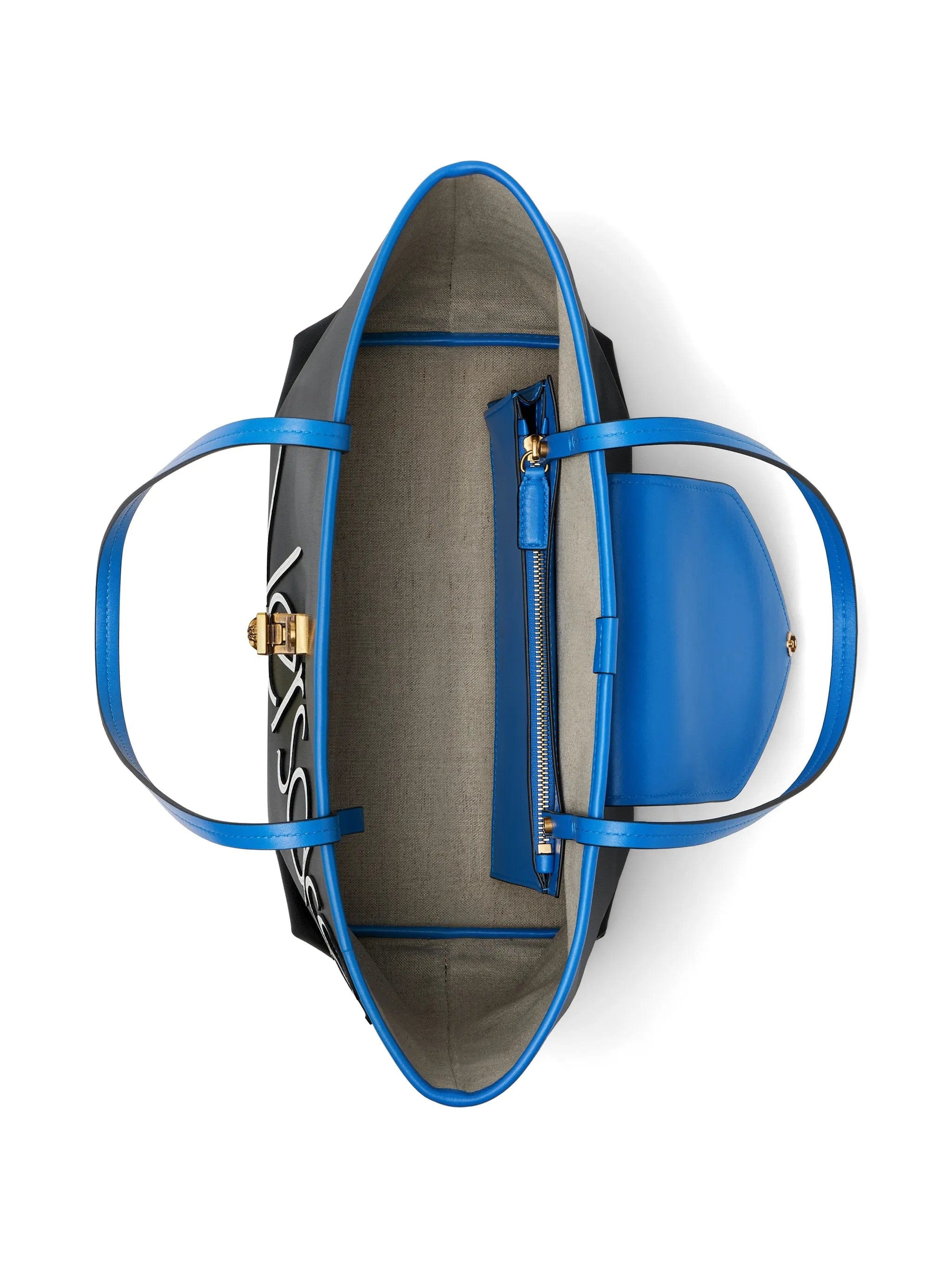 Versace Severine small coated canvas tote