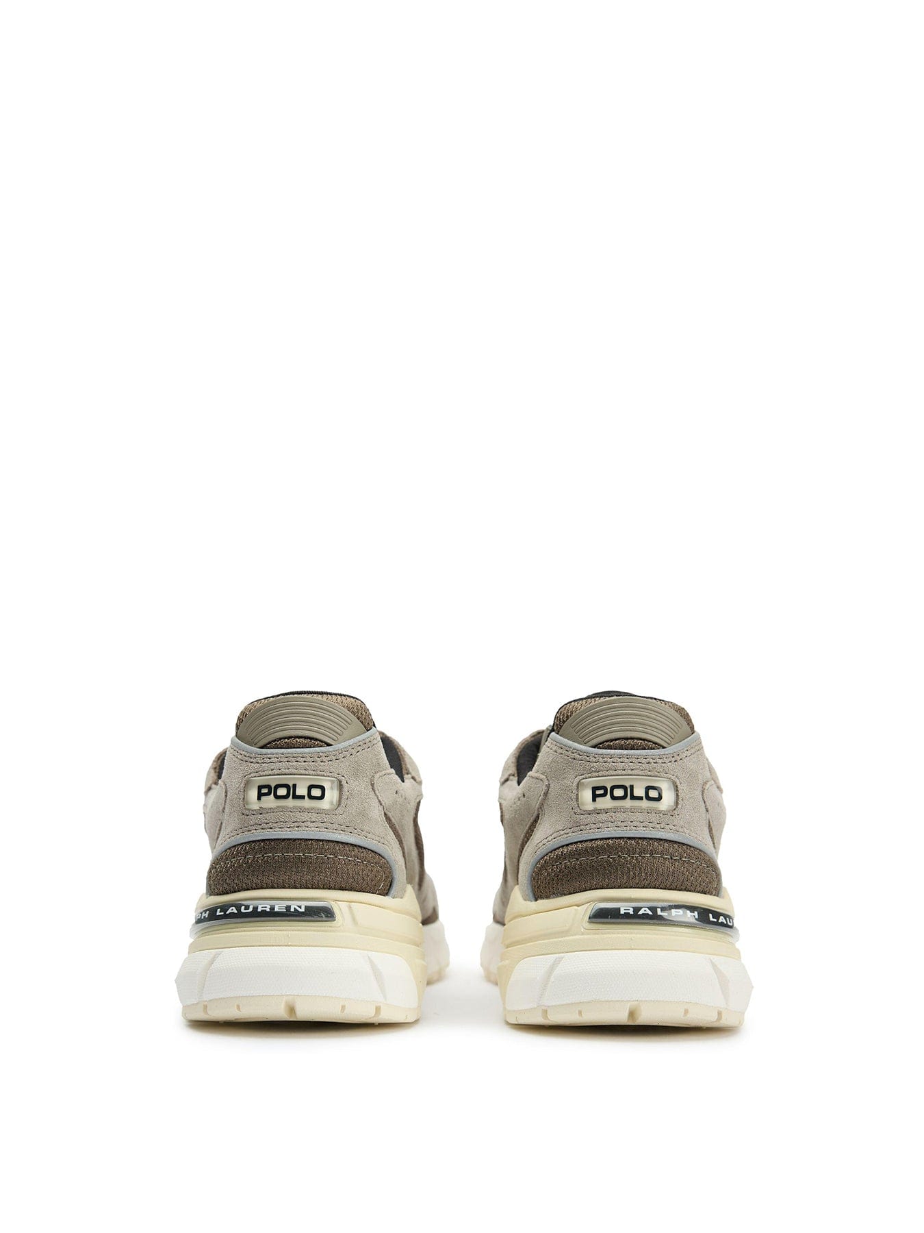 Polo Ralph Lauren Trackster Suede Trainers Grey