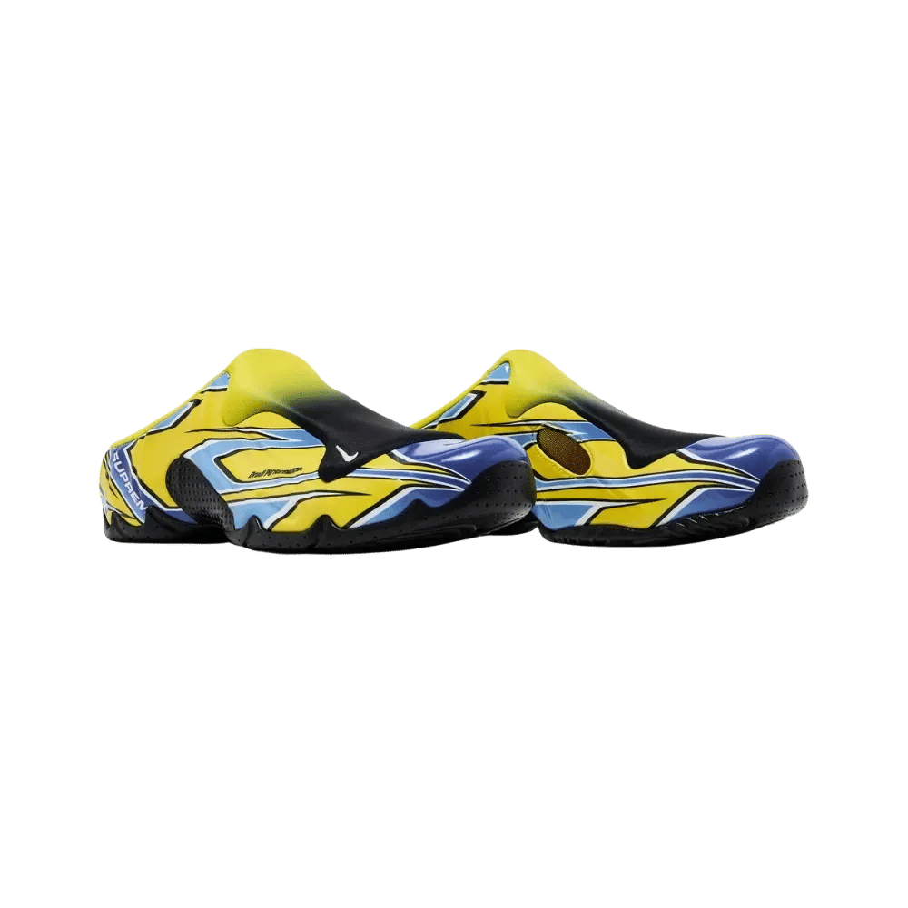 Supreme x Nike Clogposite Opti Yellow Blue