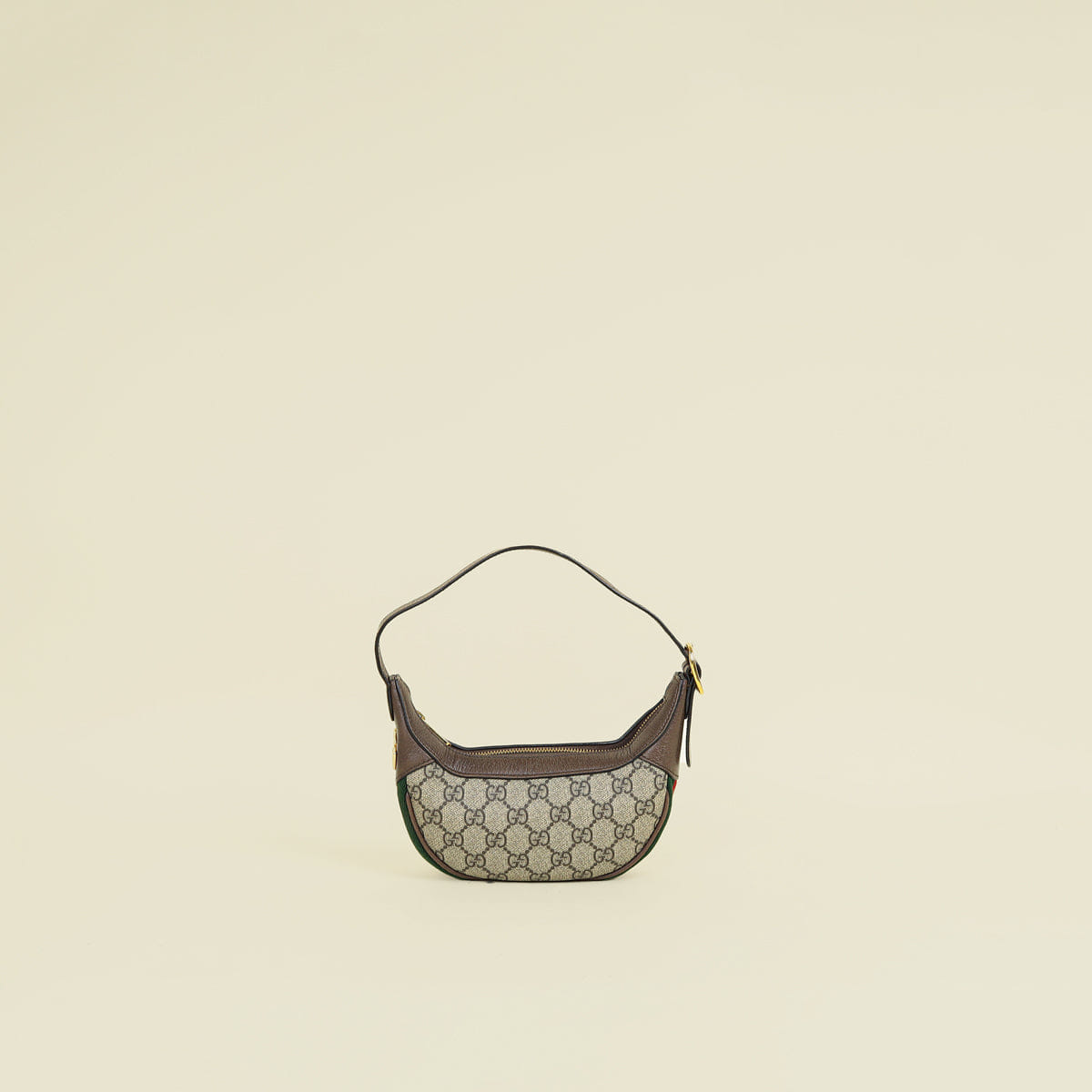Gucci Ebony GG Supreme Small Ophidia Bag