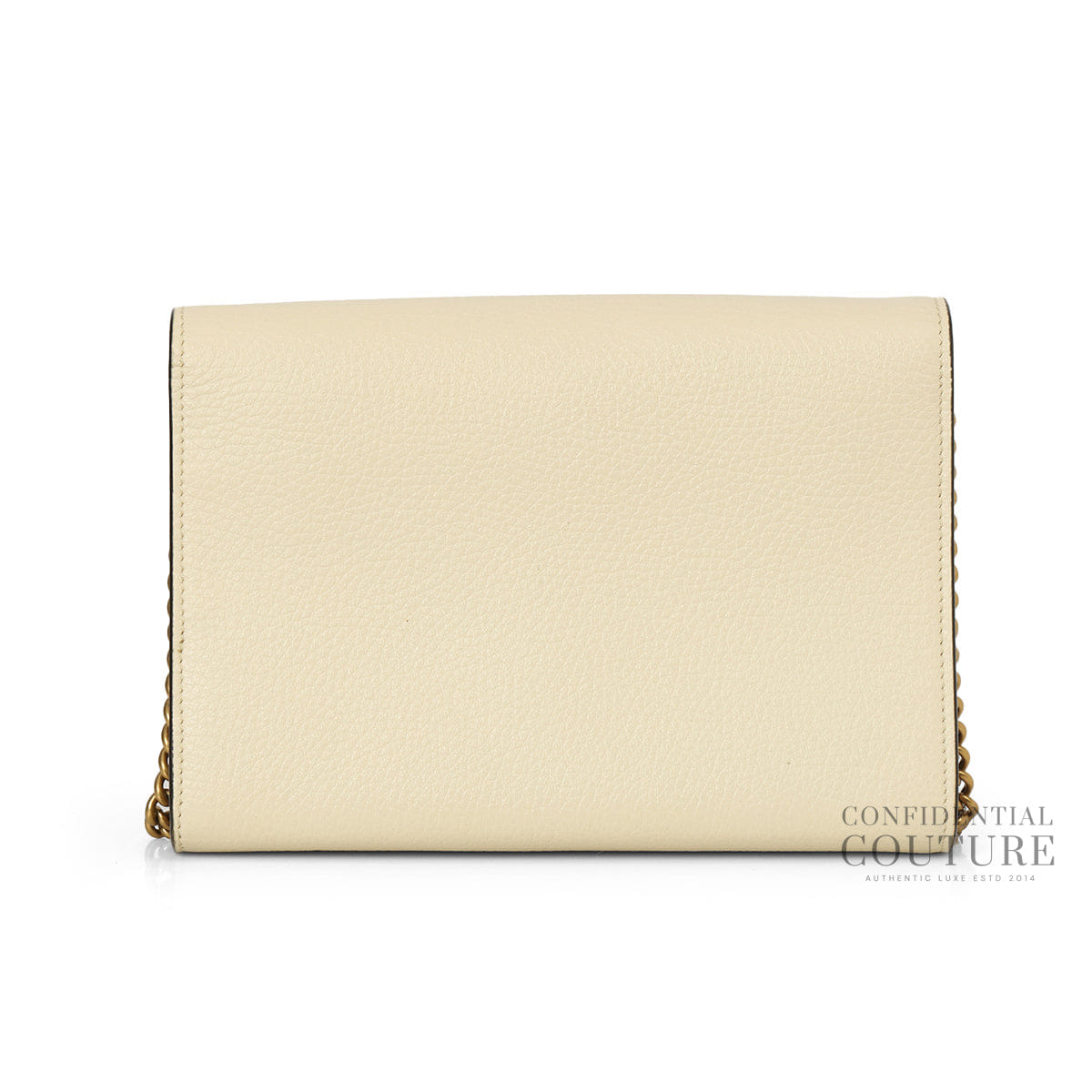 Gucci Ivory GG Marmont Mini Chain Bag