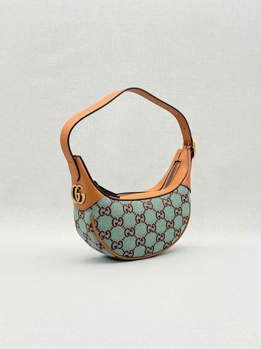 Gucci Ophidia Blue GG Supreme Hobo bag