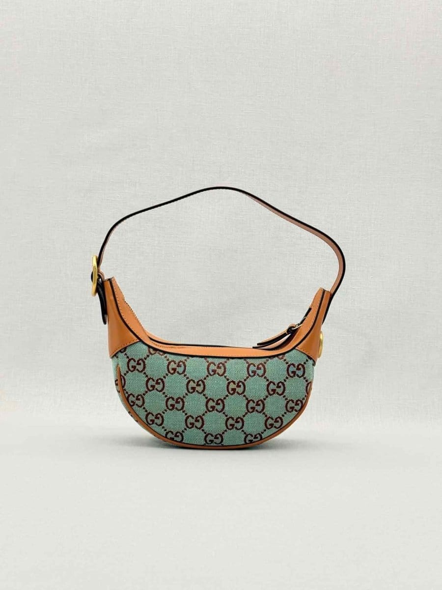 Gucci Ophidia Blue GG Supreme Hobo bag