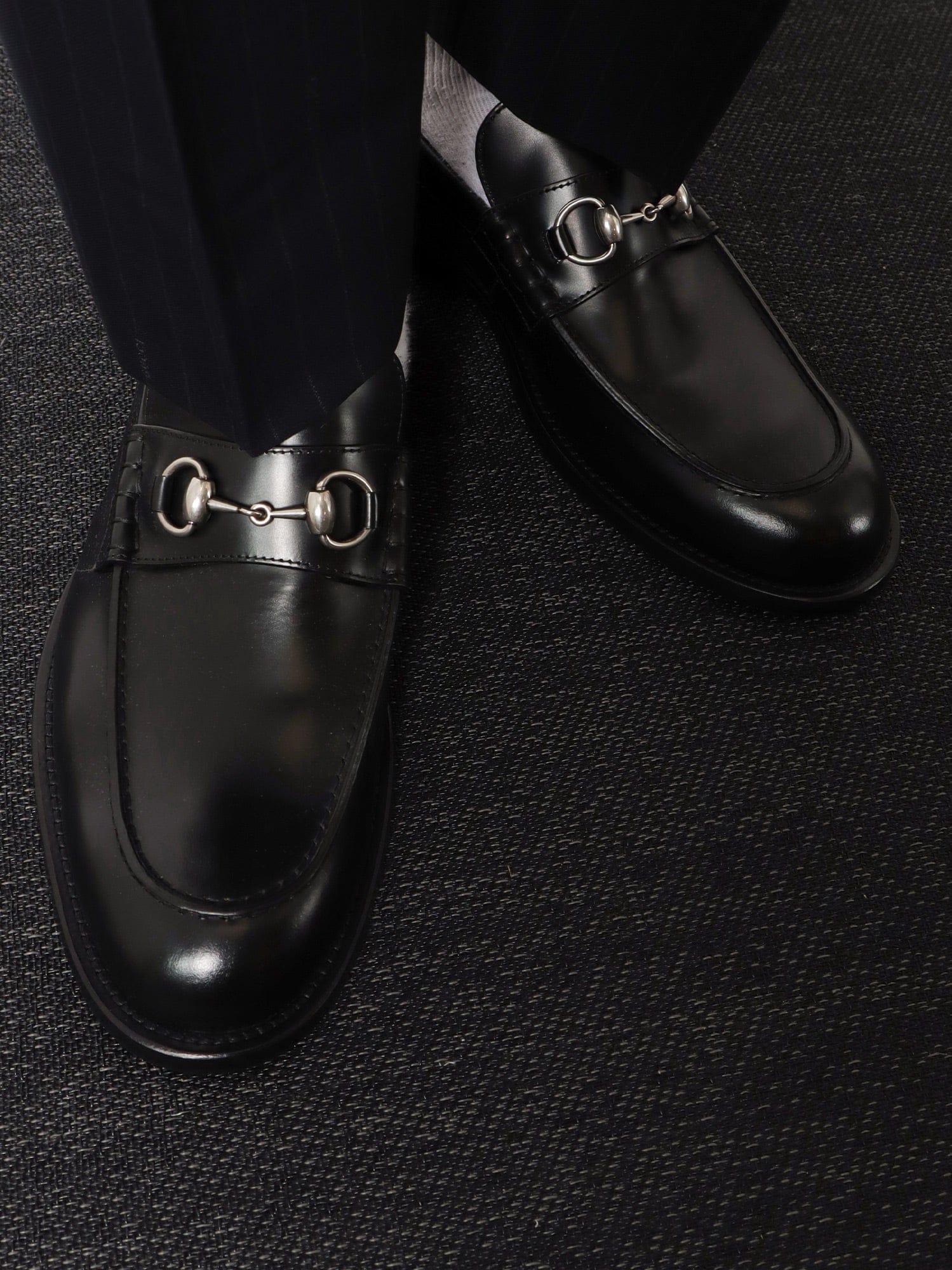 Gucci Leather loafer with Horsebit detail