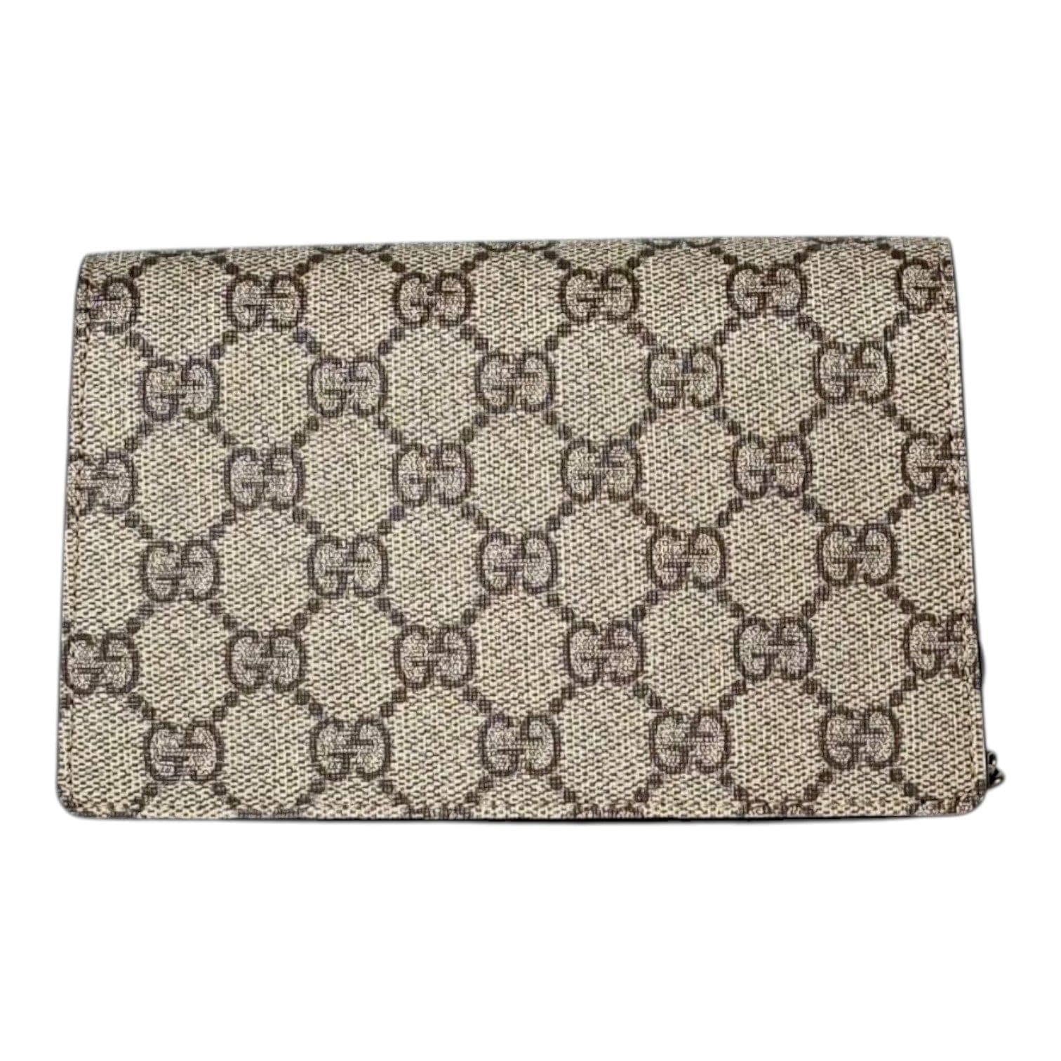 Gucci Dionysus Super Mini GG in Canvas & Suede
