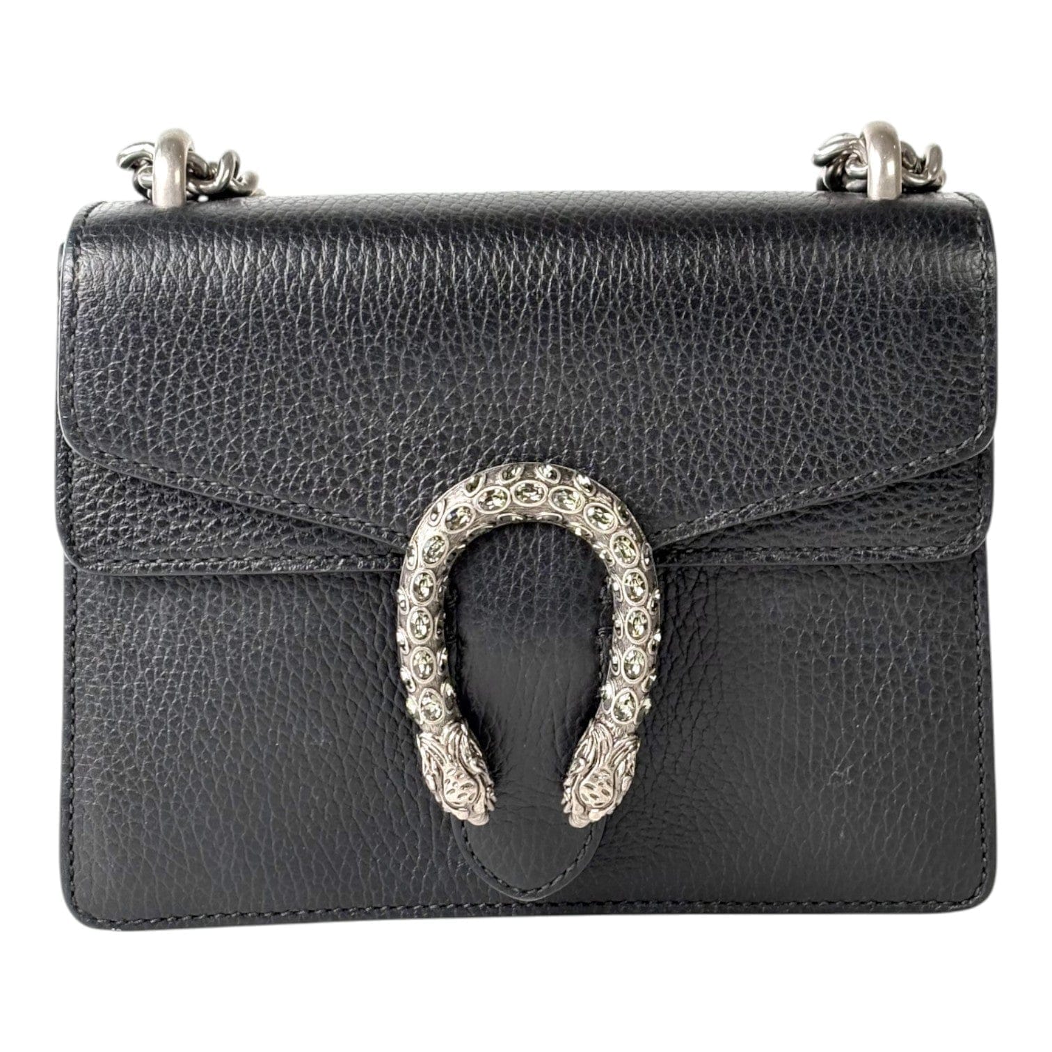 Gucci Dionysus Black Leather Mini