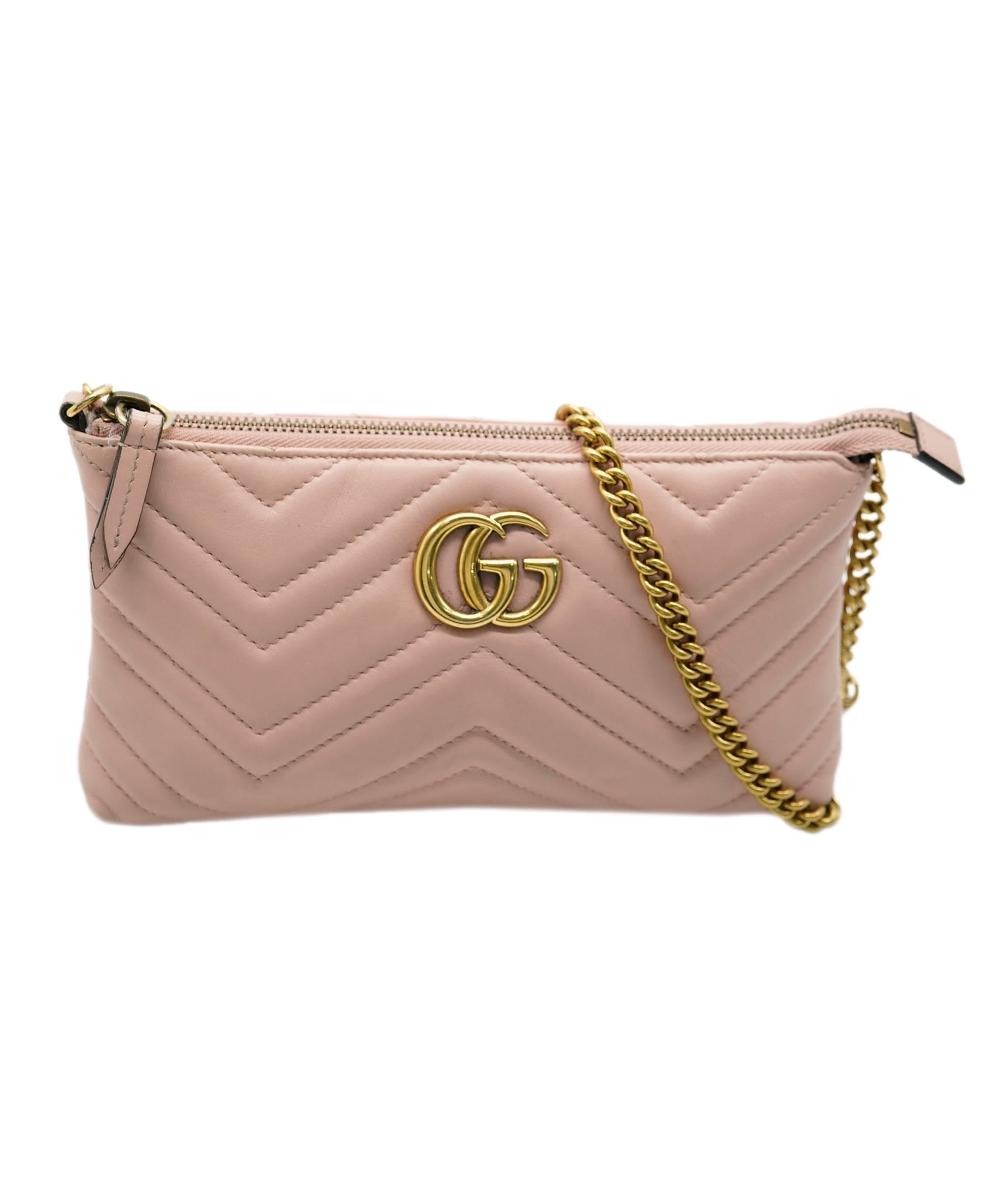 Gucci Ophelia Chevron GG Pochette - AWL3554