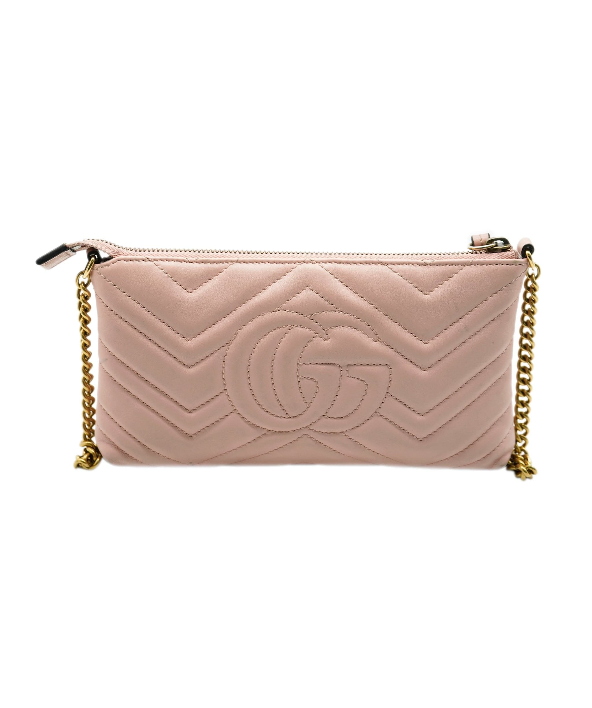 Gucci Ophelia Chevron GG Pochette - AWL3554