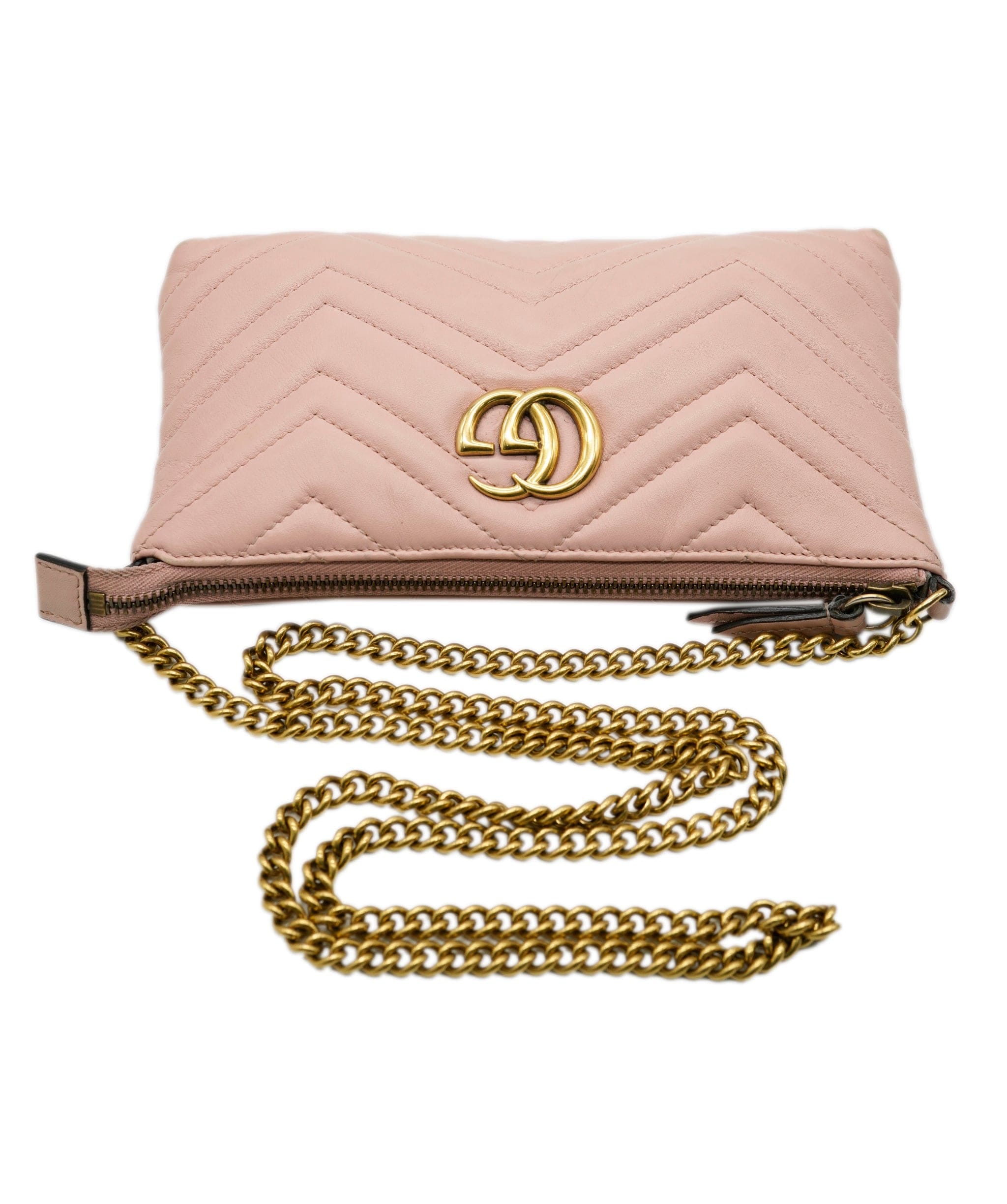 Gucci Ophelia Chevron GG Pochette - AWL3554