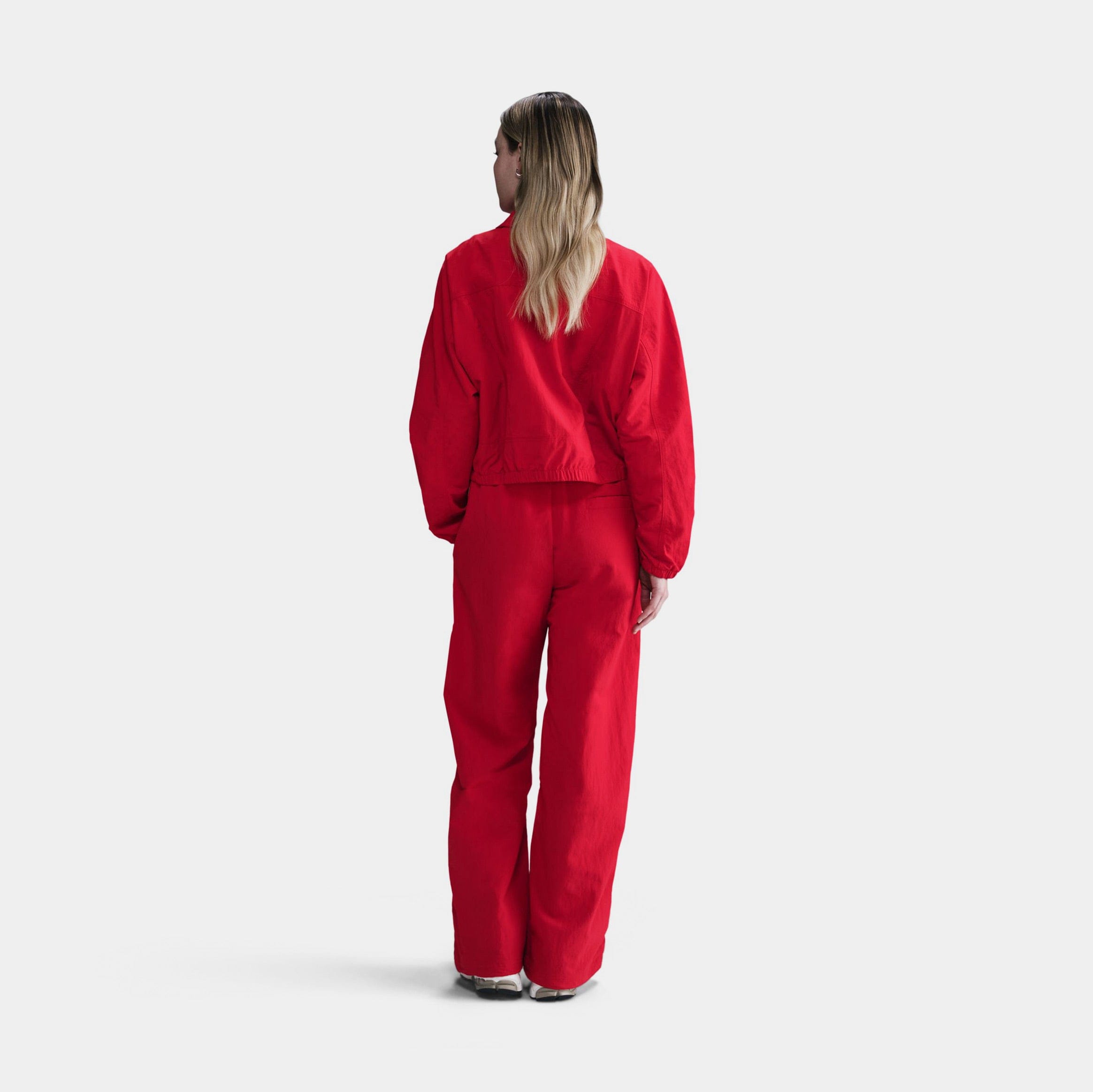 Nike NSW Everything Oversized Woven Womens Jacket (University Red/White)
