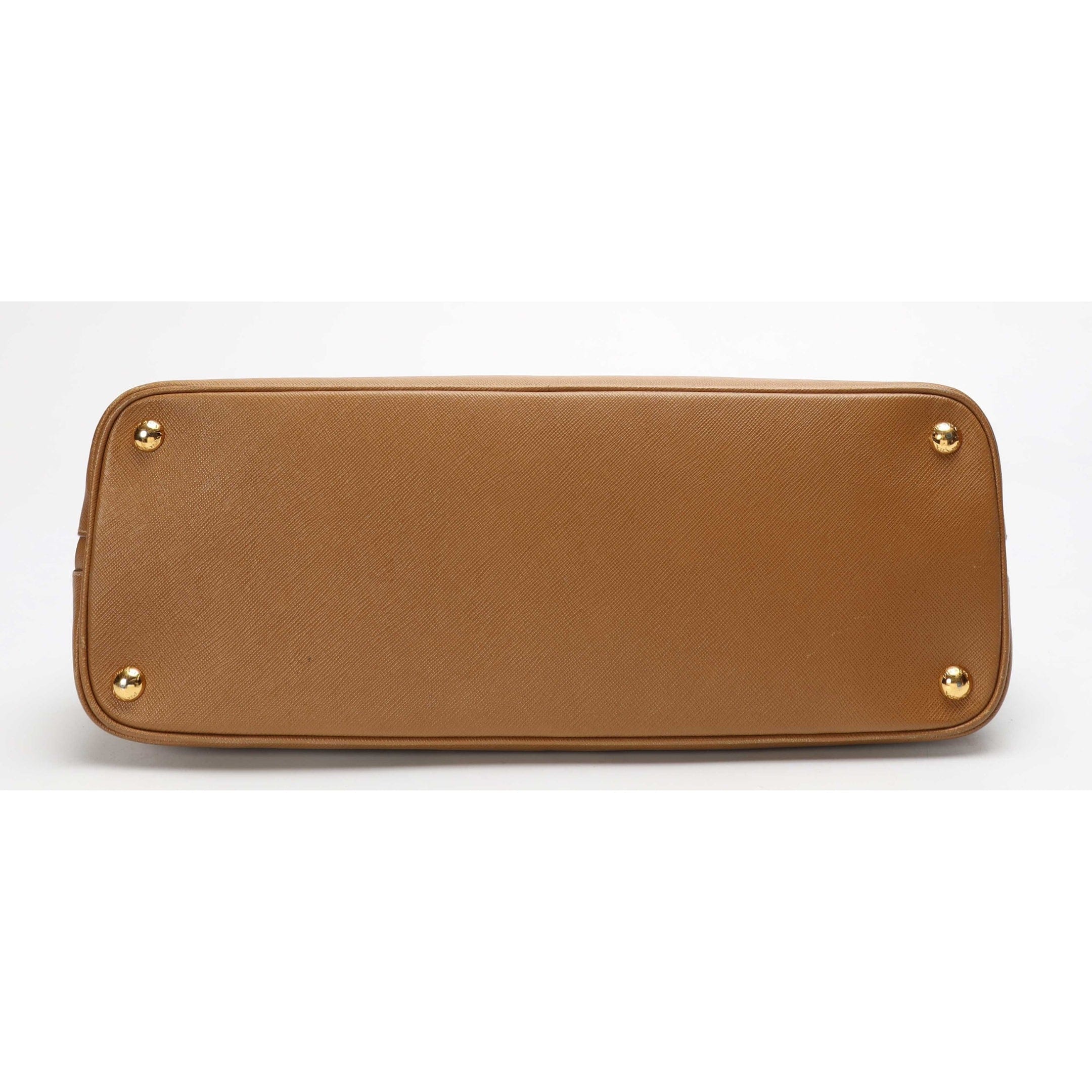 Prada Caramel Promenade Large Satchel