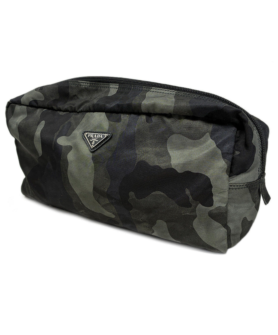 Prada Green Camouflage Nylon Bag